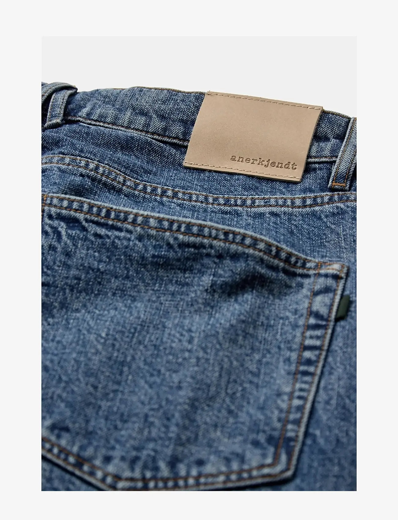 Anerkjendt - AKJONAS JEANS - 8007 CLASSIC BLUE - regular jeans - classic blue - 1