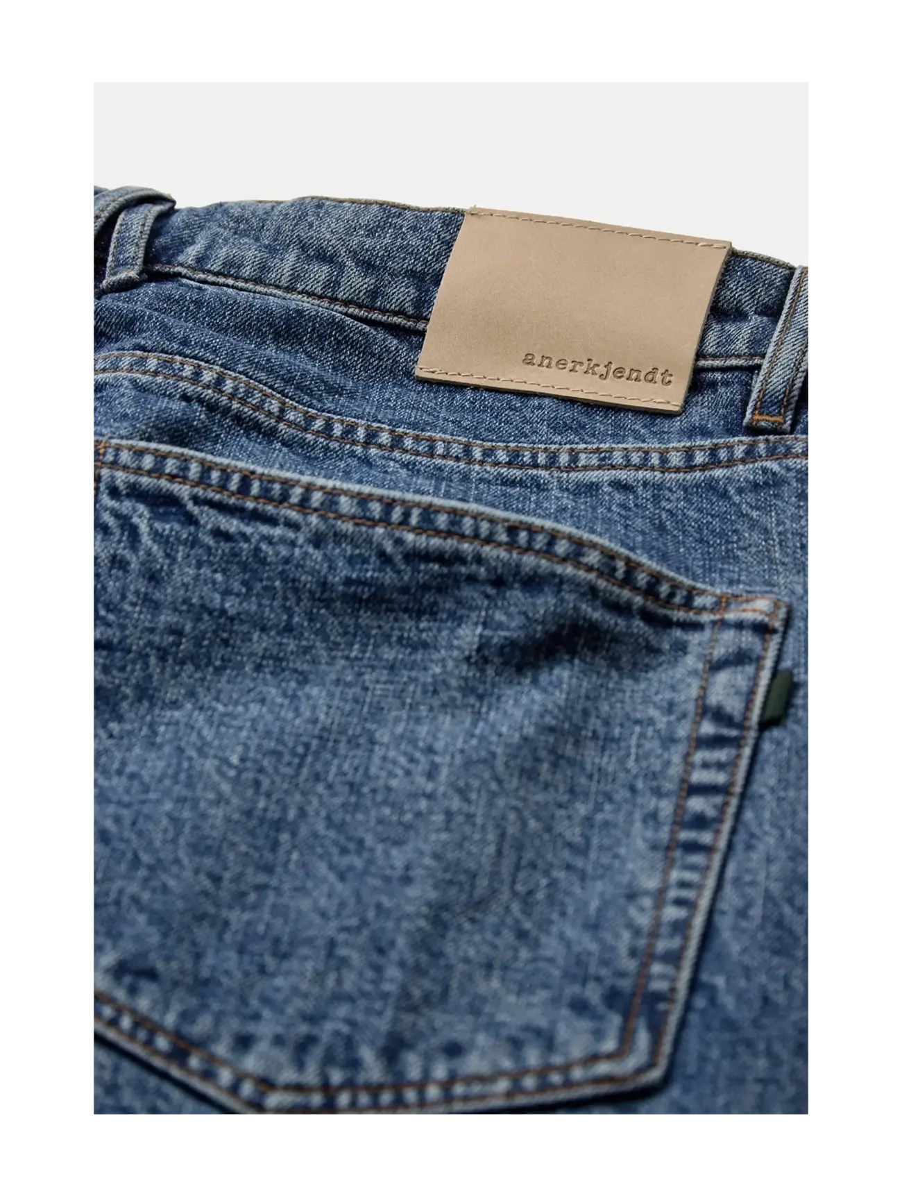Anerkjendt - AKJONAS JEANS - 8007 CLASSIC BLUE - tavalised teksad - classic blue - 1