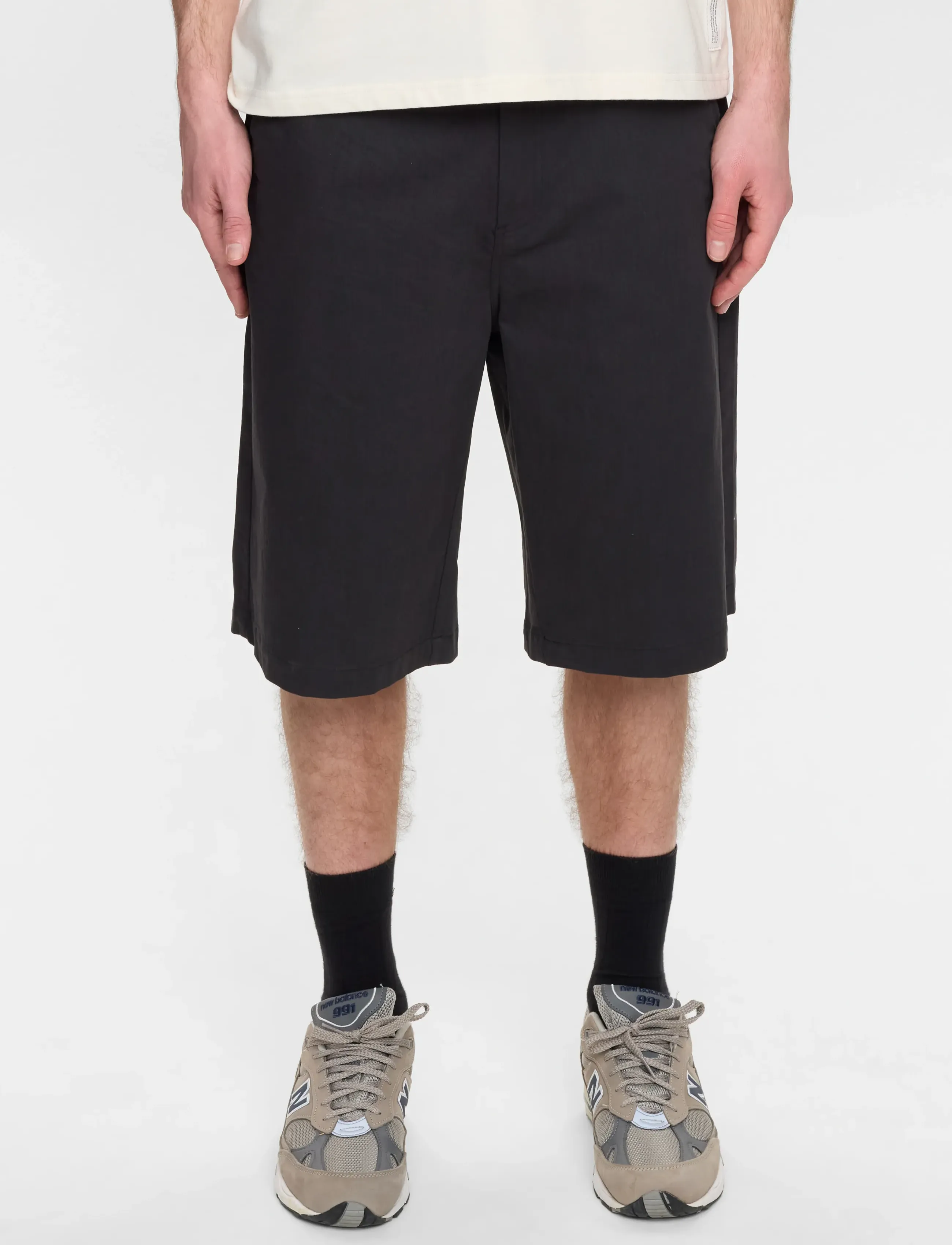 Anerkjendt - AKJAKOB COTTON SHORTS - casual shorts - caviar - 4