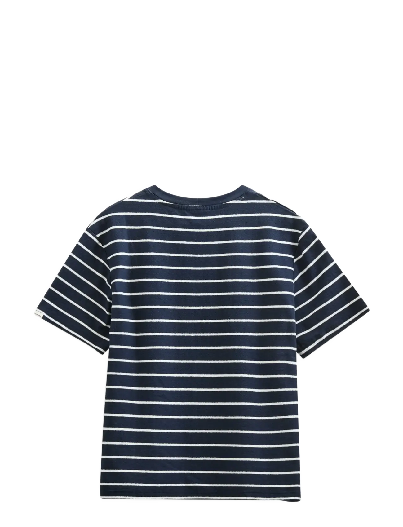 Anerkjendt - AKVILLADS STRUCTURE STRIPE SS TEE - short-sleeved t-shirts - sky captain - 2