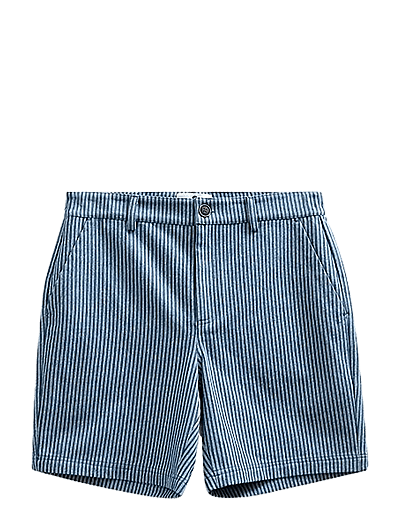 Anerkjendt AKJAN STRIPE SHORTS - Vabaaja lühikesed püksid - SKY CAPTAIN / blue