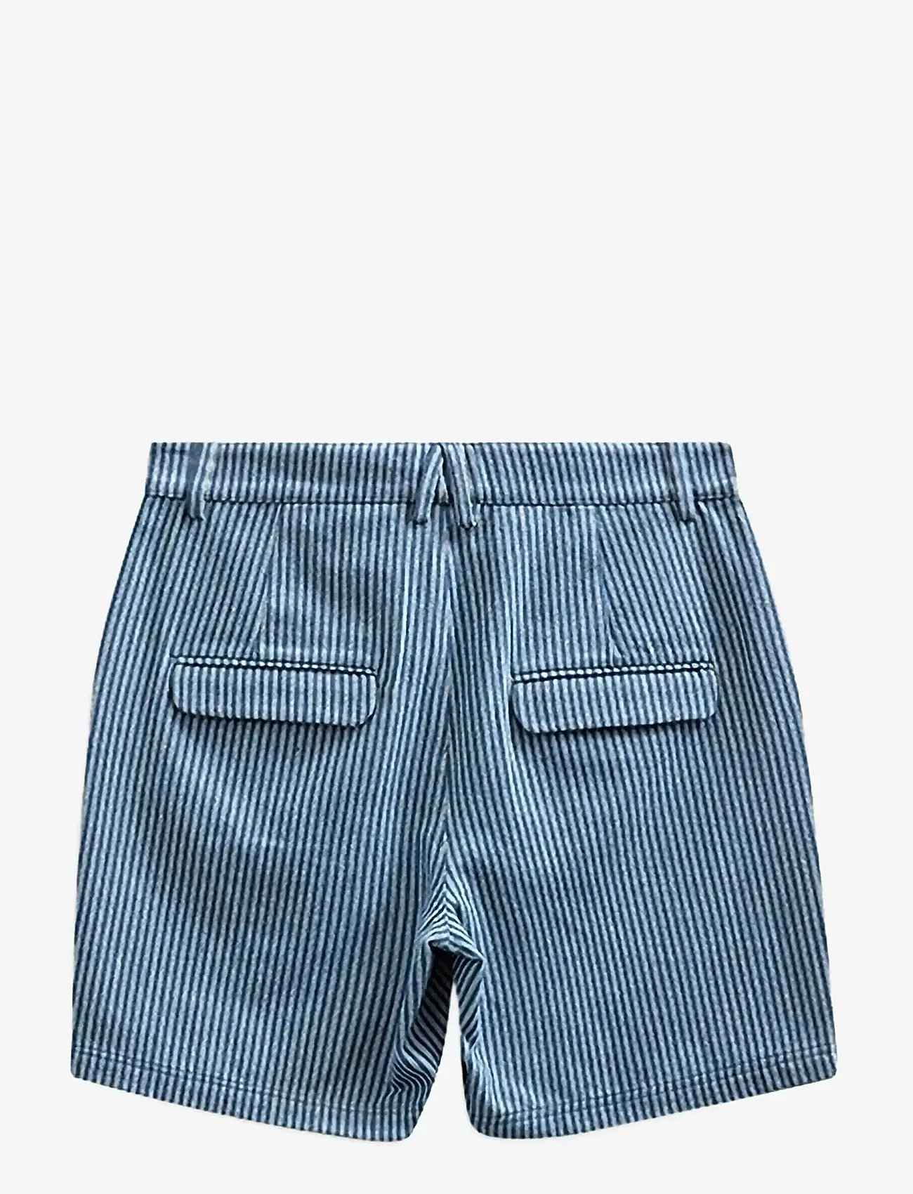 Anerkjendt - AKJAN STRIPE SHORTS - casual shorts - sky captain - 2
