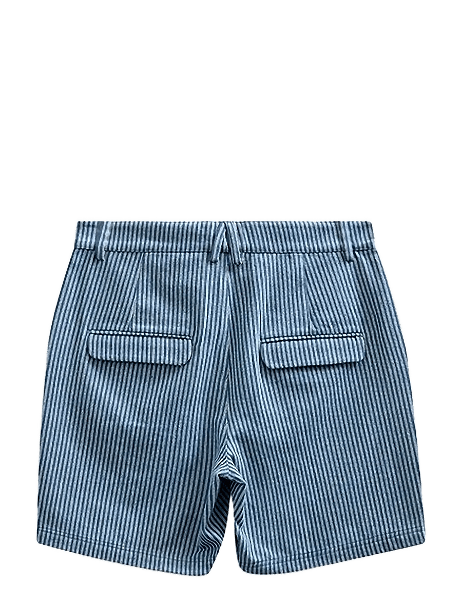 Anerkjendt - AKJAN STRIPE SHORTS - vabaaja lühikesed püksid - sky captain - 2