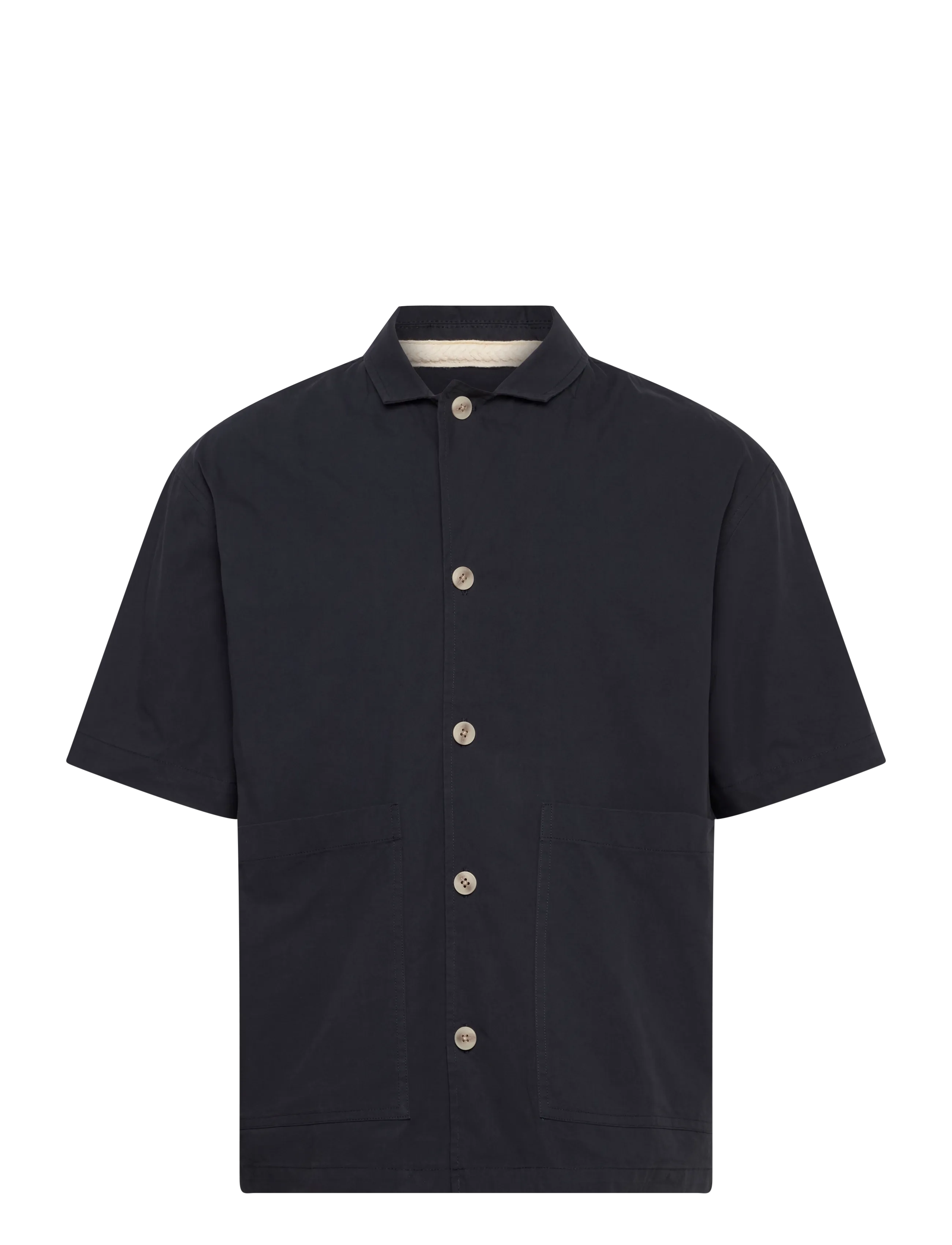 Anerkjendt - AKOTTO COTTON POPLIN SS OVERSHIRT - kollektsioonid - sky captain - 2