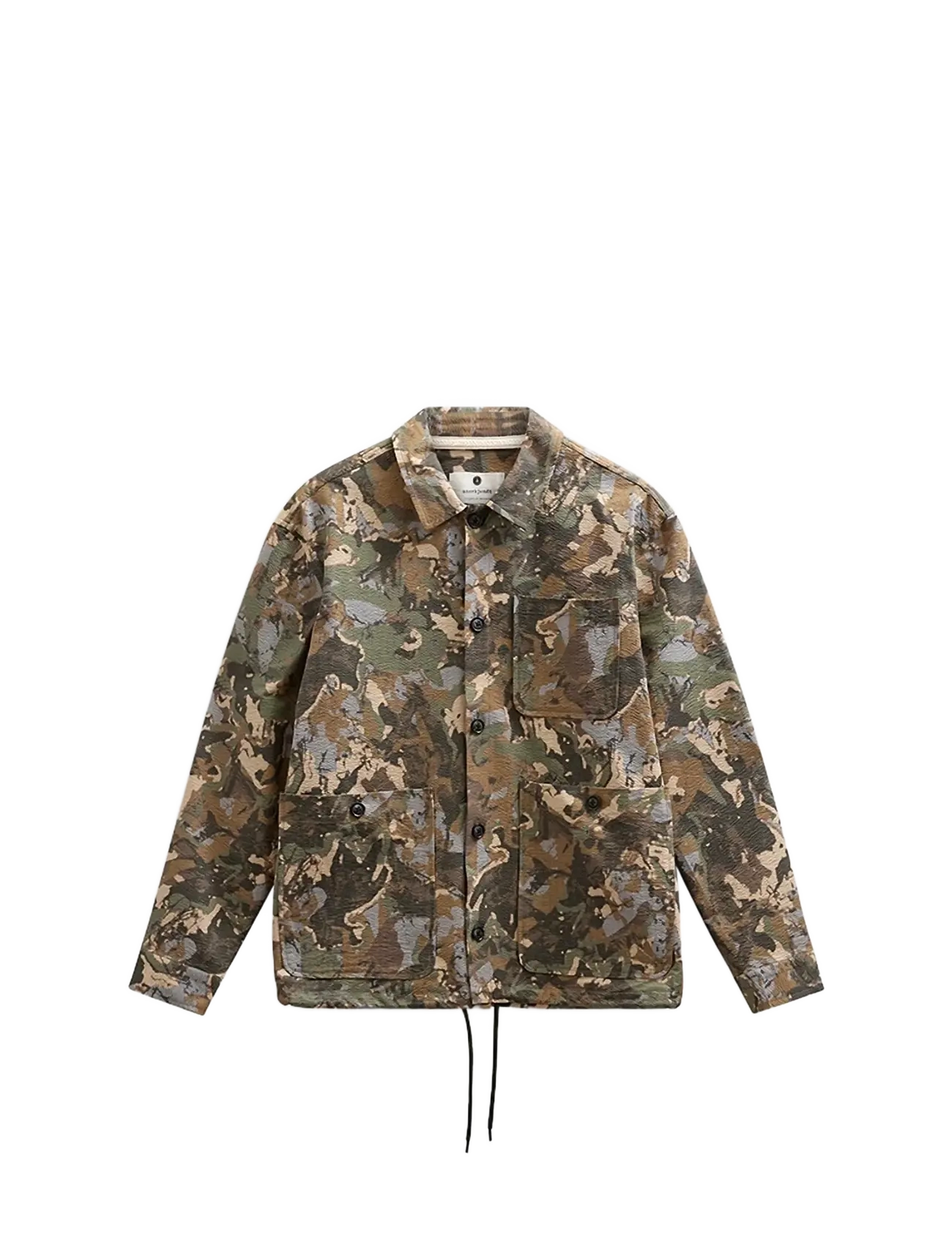 Anerkjendt AKODIN CAMO TEC OVERSHIRT - Vindjakker - FOREST NIGHT / multi
