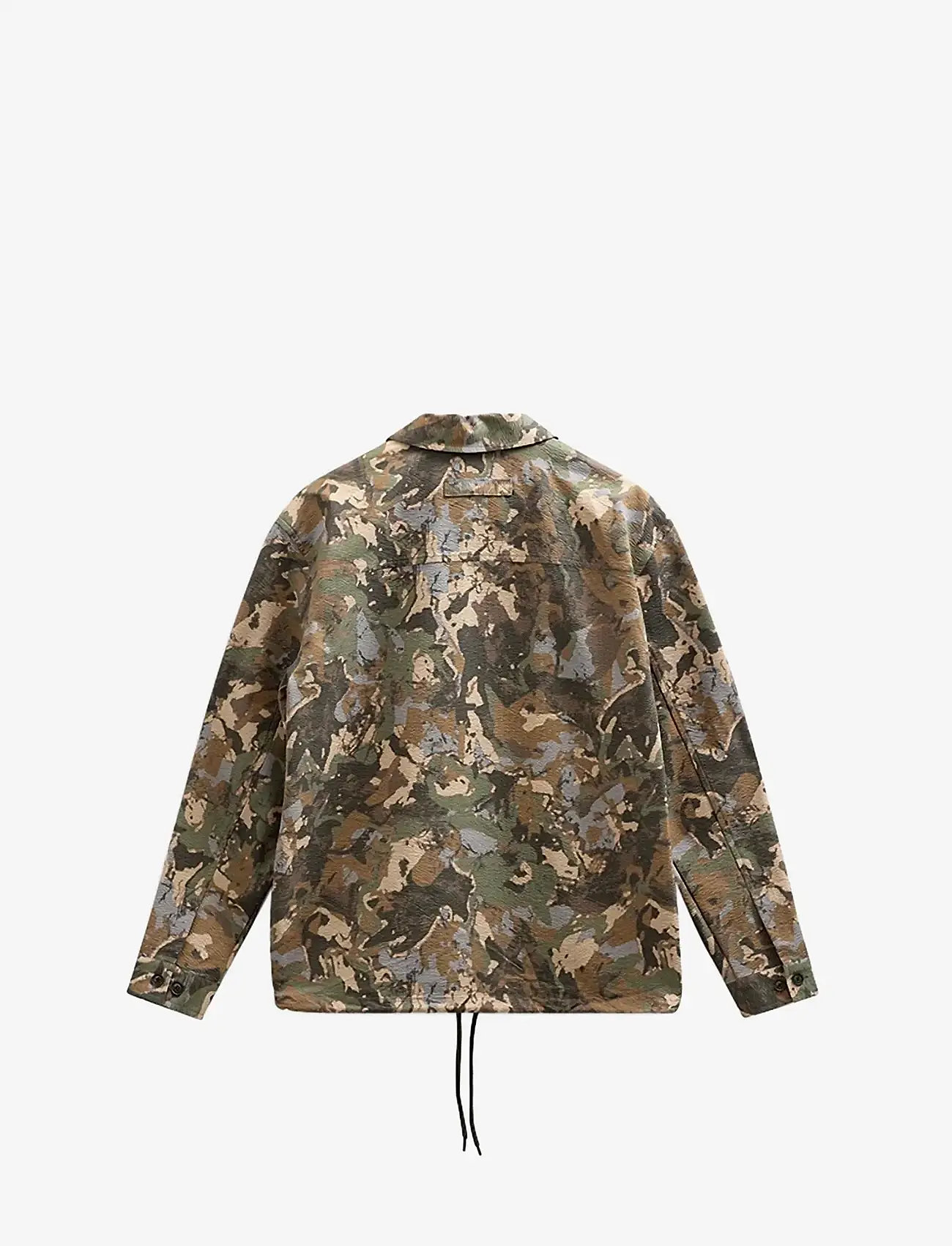 Anerkjendt - AKODIN CAMO TEC OVERSHIRT - forårsjakker - forest night - 1