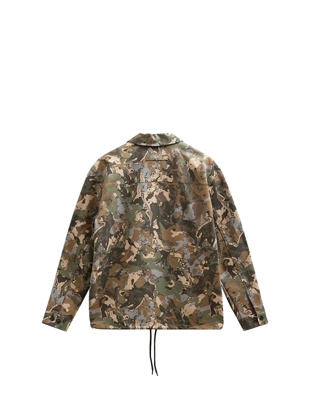 Anerkjendt - AKODIN CAMO TEC OVERSHIRT - frühlingsjacken - forest night - 1