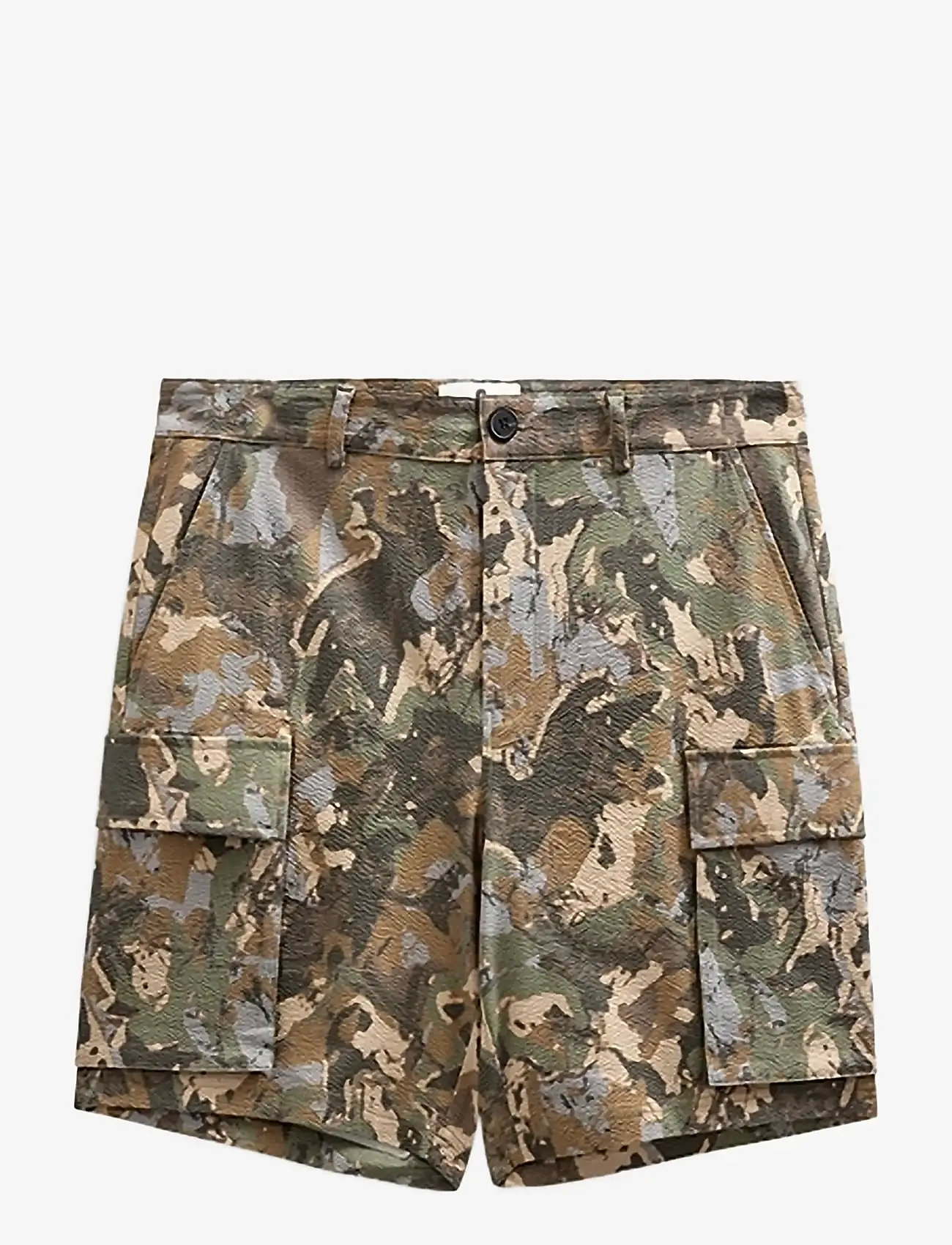 Anerkjendt - AKJAN CAMO TEC SHORTS - cargo shorts - forest night - 1