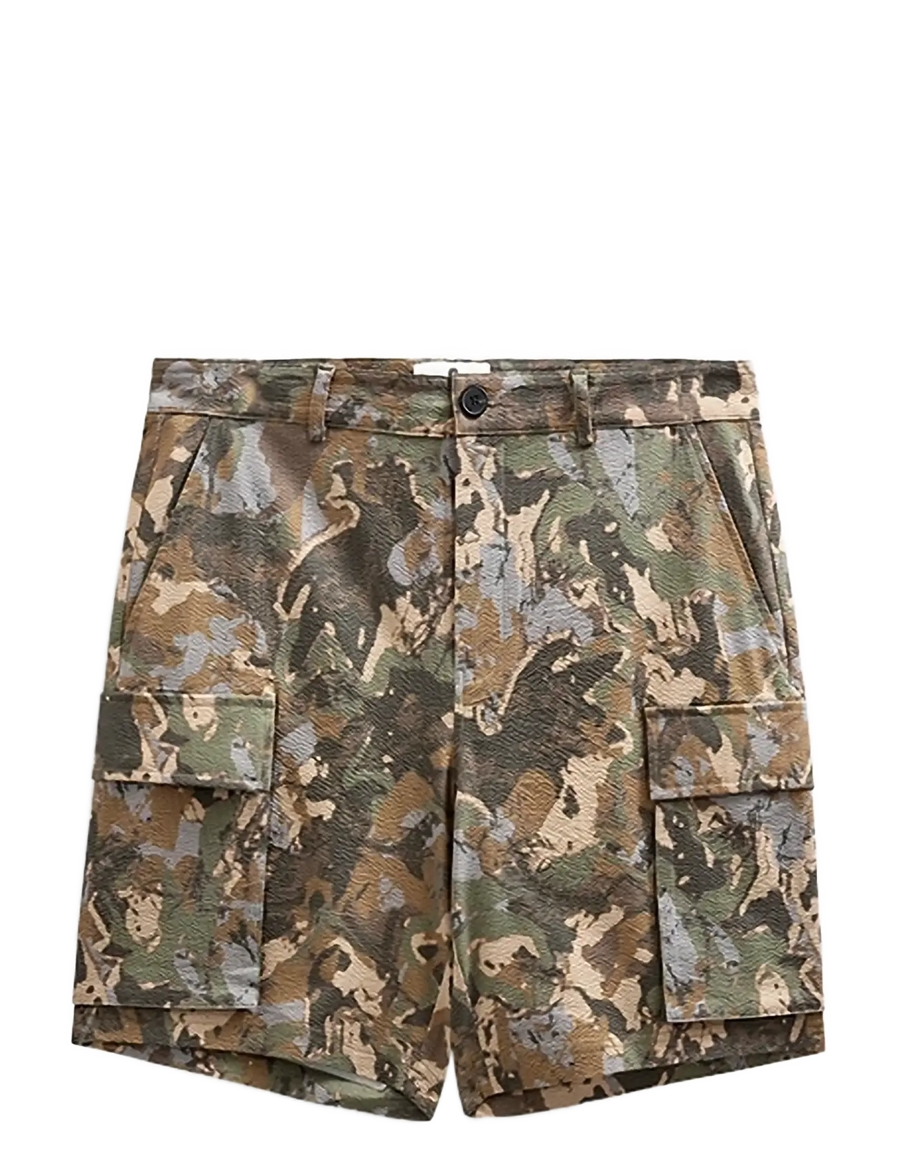 Anerkjendt AKJAN CAMO TEC SHORTS - Riided - FOREST NIGHT / multi