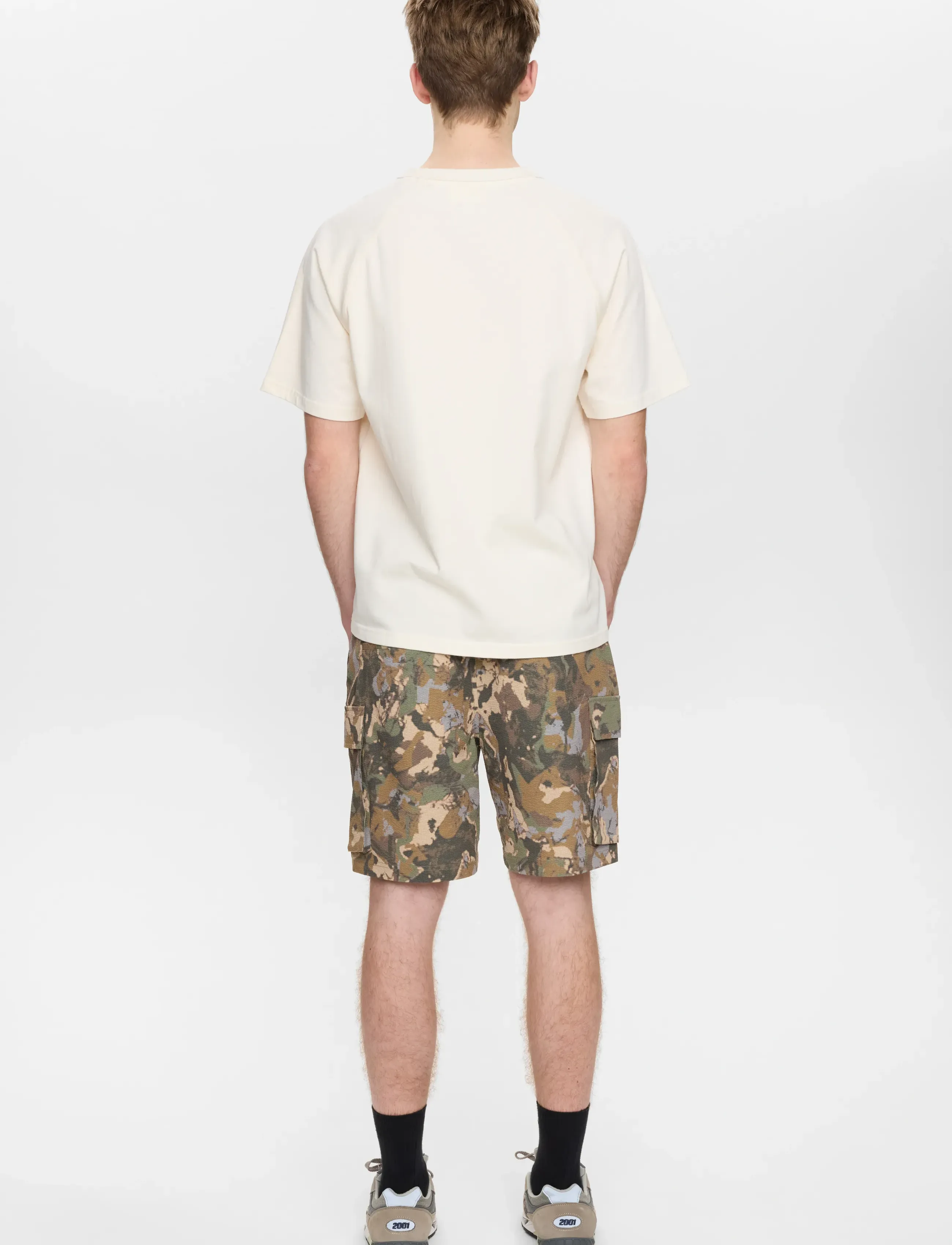 Anerkjendt AKJAN CAMO TEC SHORTS - Tänavastiil - FOREST NIGHT / multi