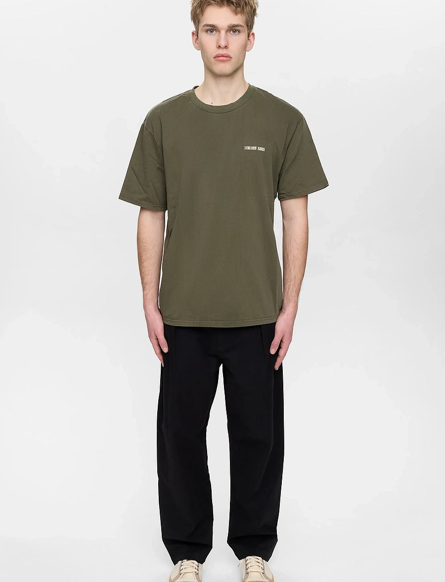 Anerkjendt - AKVILLADS ITALIEN COFFE SS TEE - lühikeste varrukatega t-särgid - forest night - 3