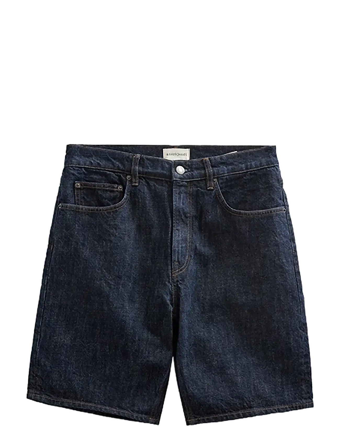 Anerkjendt AKJONAS SHORTS - 8004 M.RAW BLUE - Tøj - MIDNIGHT RAW / navy