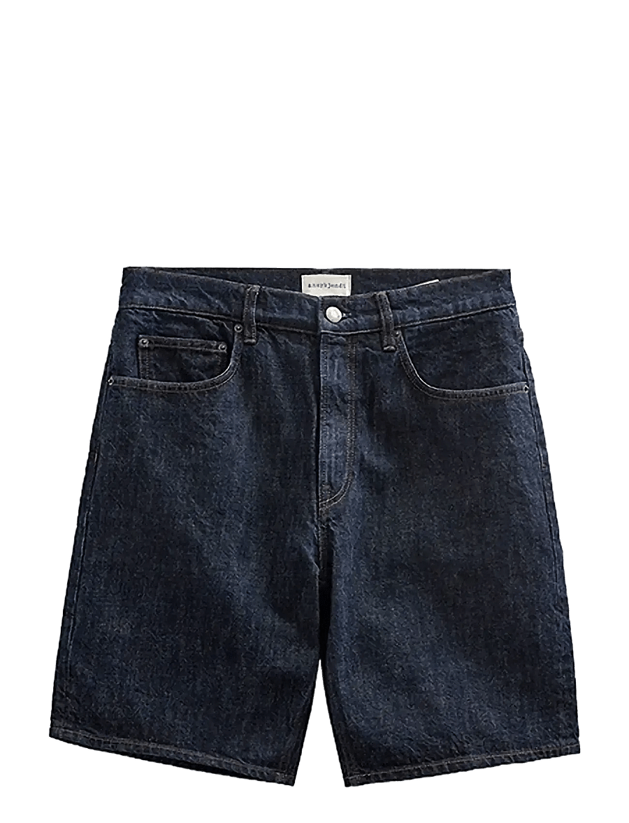 Anerkjendt - AKJONAS SHORTS - 8004 M.RAW BLUE - freizeitshorts - midnight raw - 1
