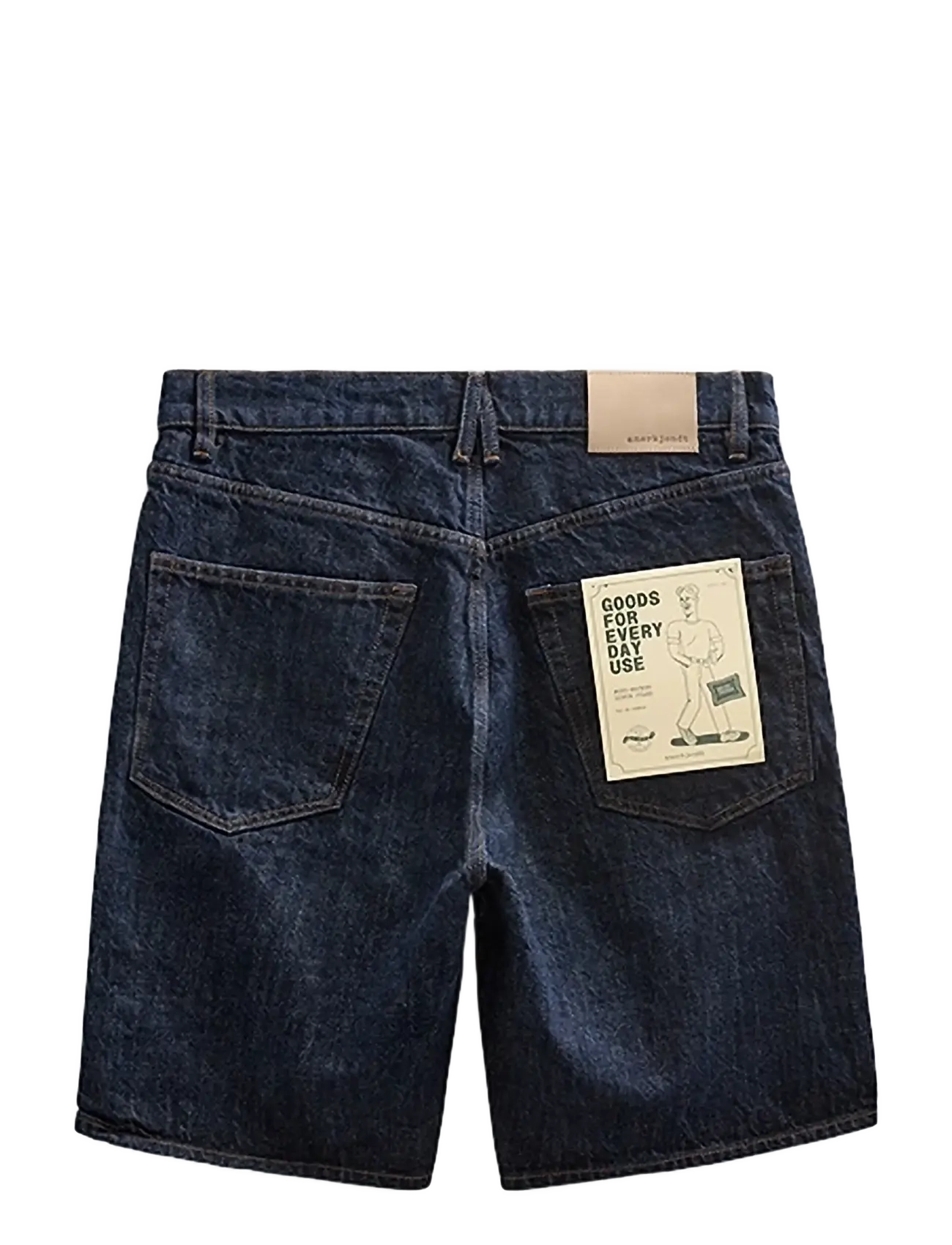 Anerkjendt - AKJONAS SHORTS - 8004 M.RAW BLUE - casual shorts - midnight raw - 2