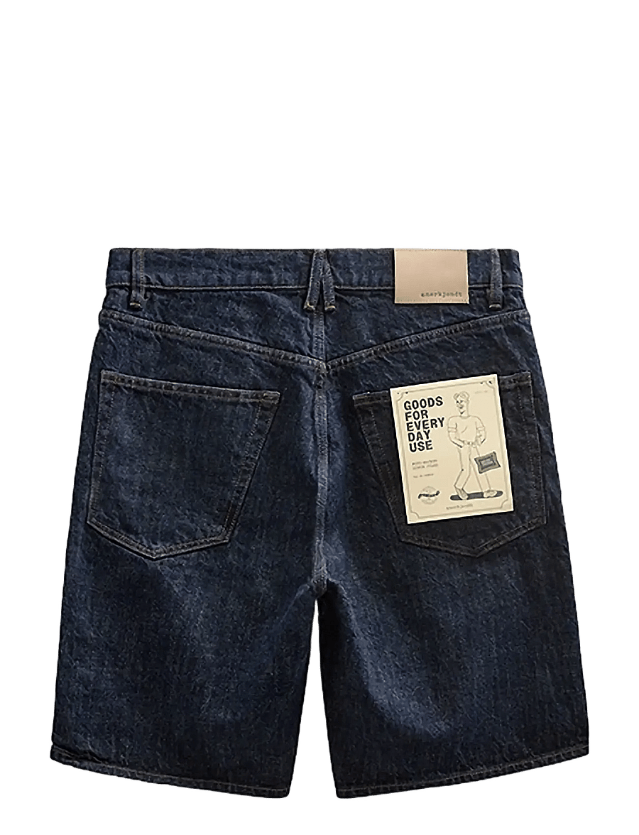 Anerkjendt - AKJONAS SHORTS - 8004 M.RAW BLUE - freizeitshorts - midnight raw - 2