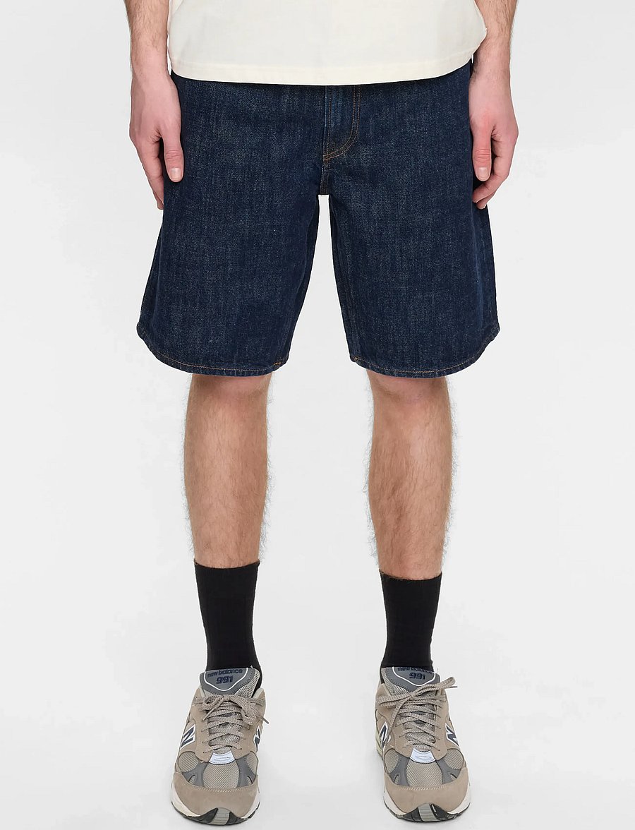Anerkjendt - AKJONAS SHORTS - 8004 M.RAW BLUE - freizeitshorts - midnight raw - 4
