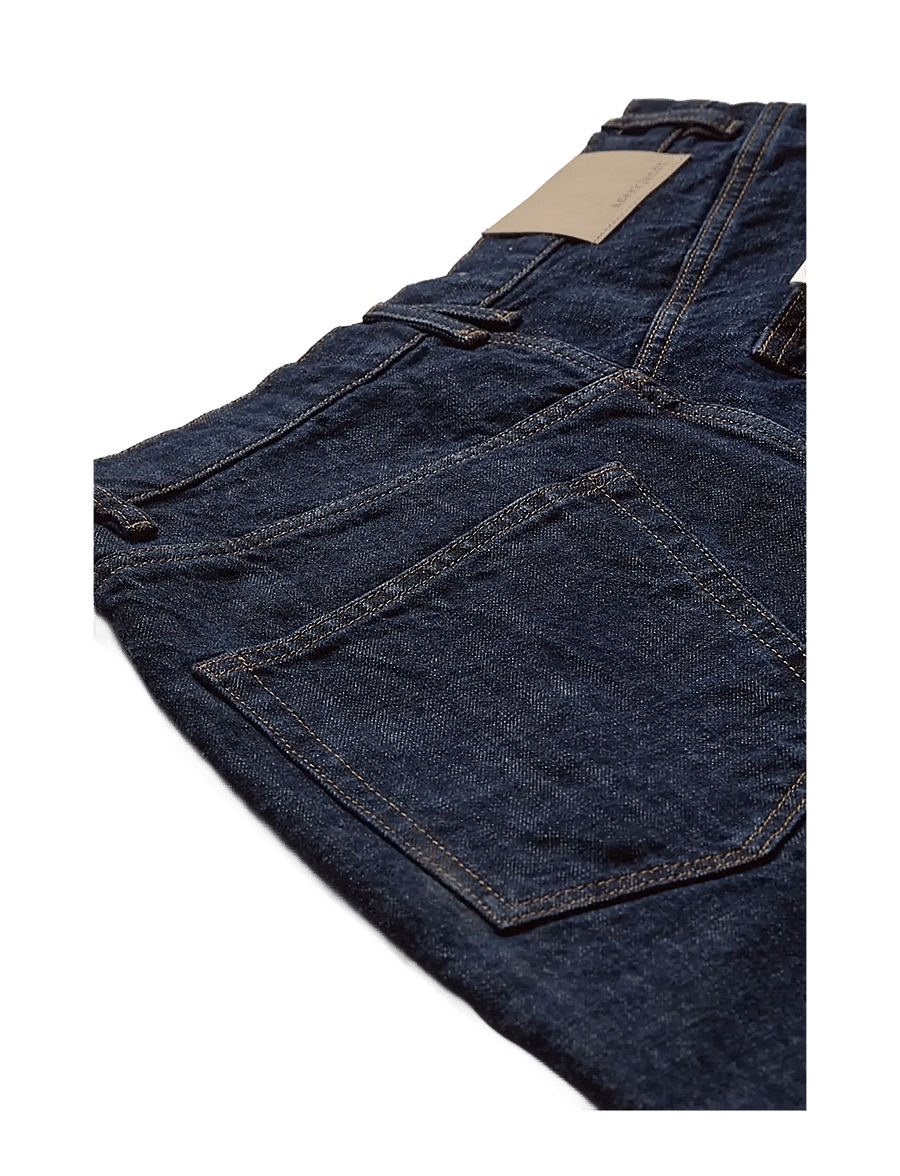 Anerkjendt - AKJONAS SHORTS - 8004 M.RAW BLUE - freizeitshorts - midnight raw - 3
