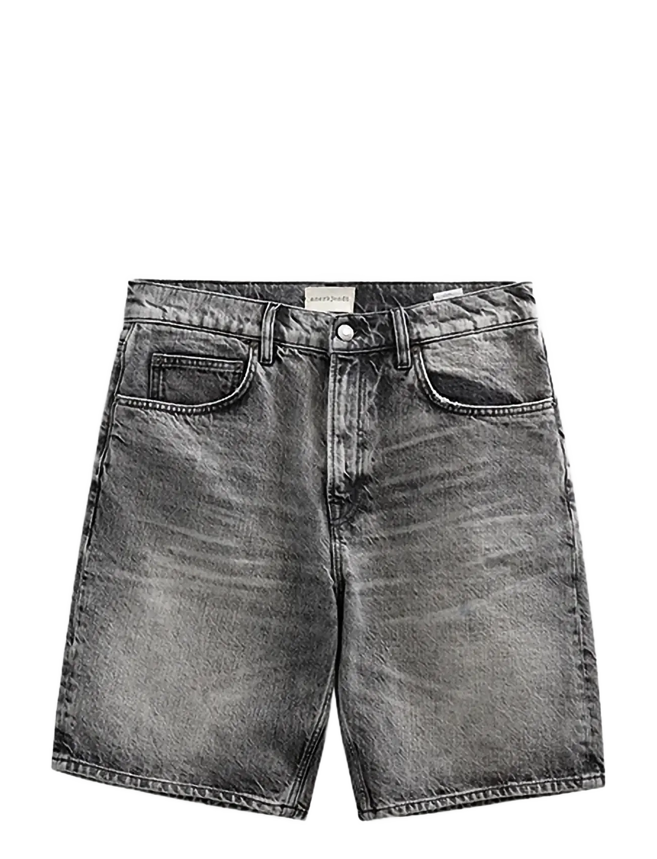 Anerkjendt AKJONAS SHORTS - 8015 D.G ROCK - Szorty - DARK GREY ROCK / grey