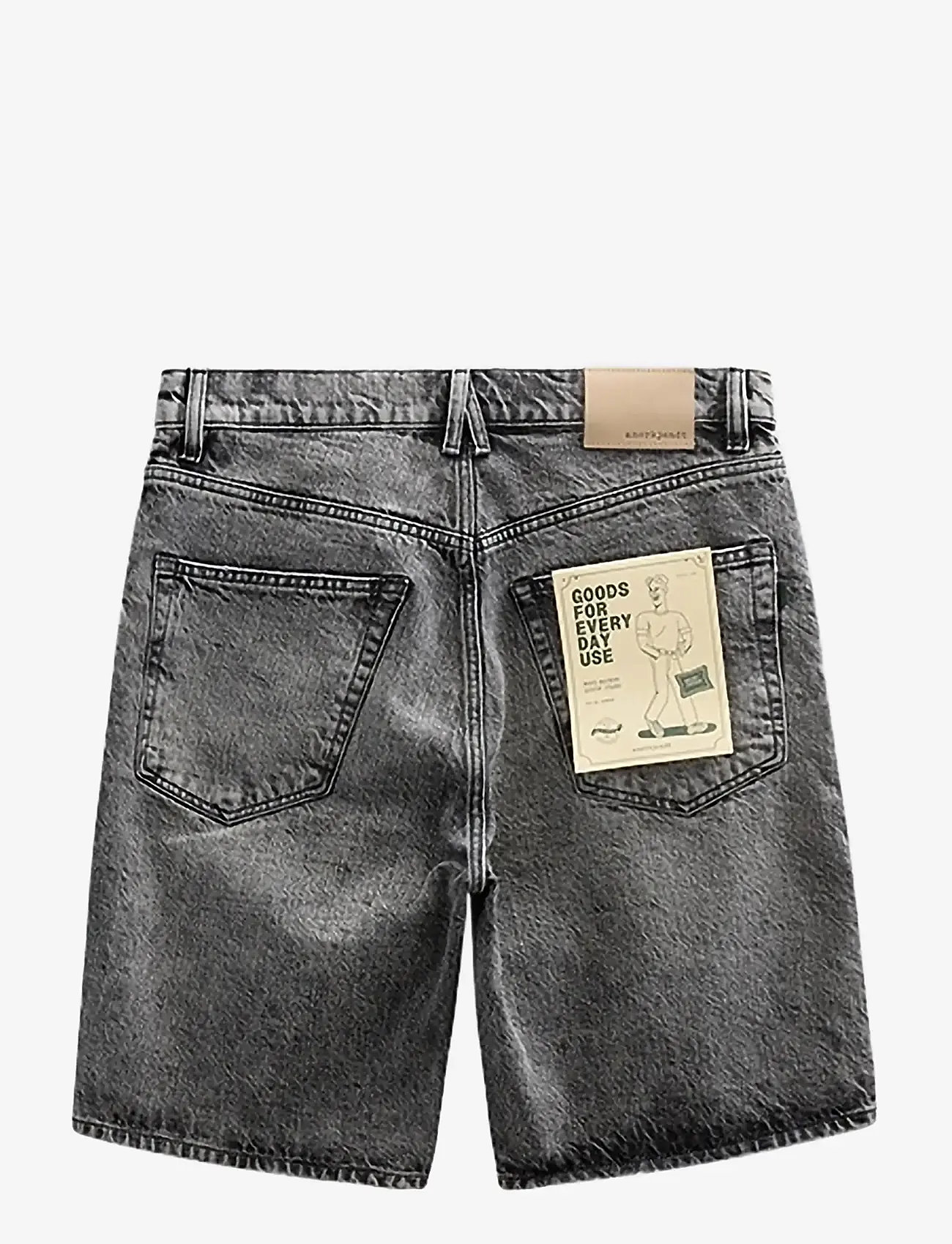 Anerkjendt - AKJONAS SHORTS - 8015 D.G ROCK - jeans shorts - dark grey rock - 2