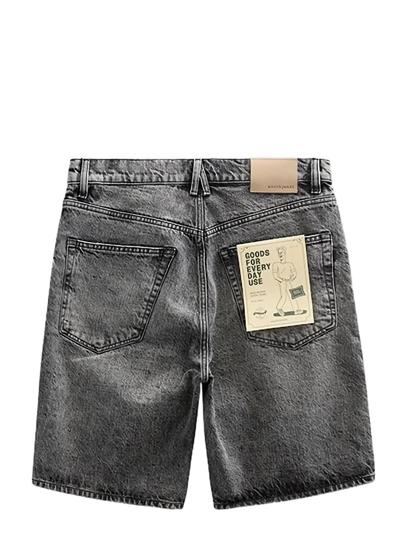 Anerkjendt - AKJONAS SHORTS - 8015 D.G ROCK - jeans shorts - dark grey rock - 2
