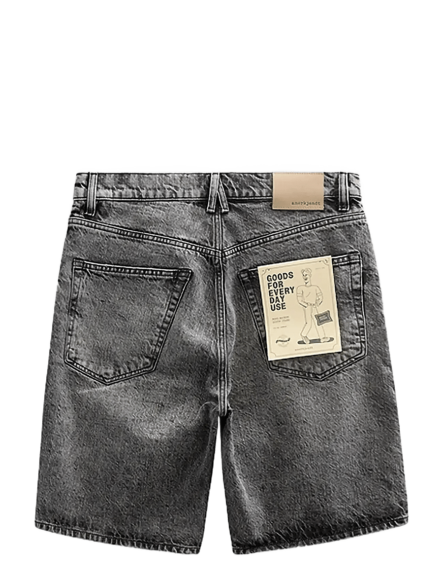 Anerkjendt - AKJONAS SHORTS - 8015 D.G ROCK - jeansshorts - dark grey rock - 2