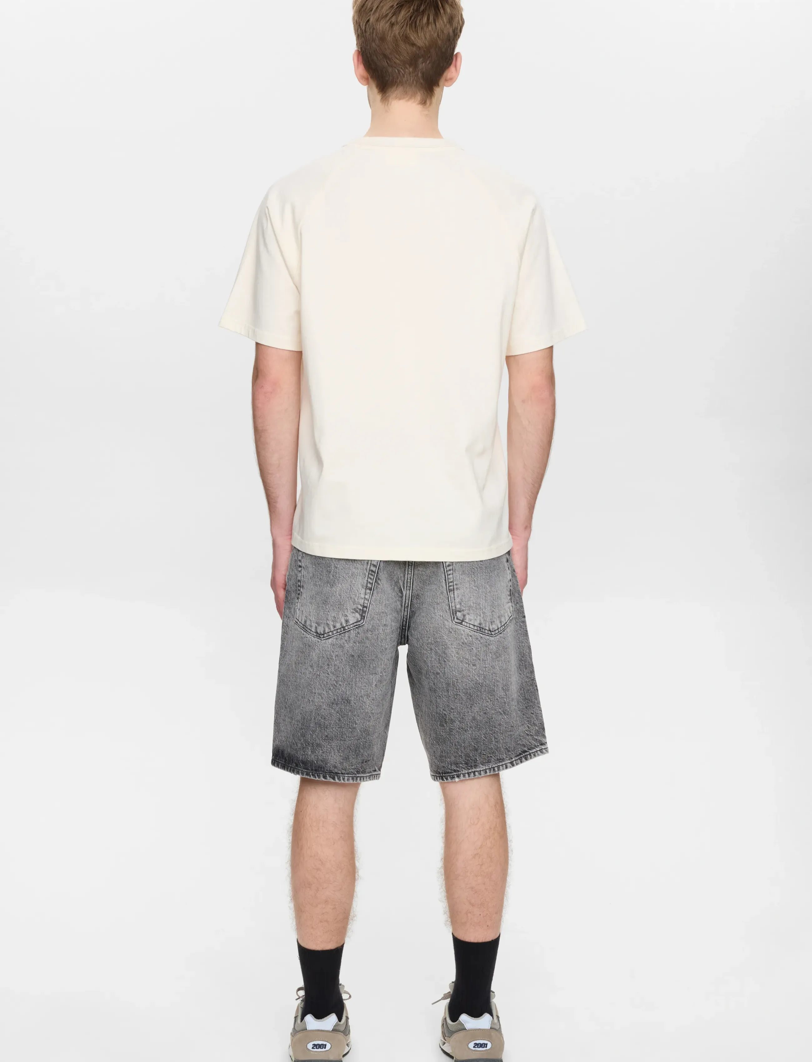 Anerkjendt AKJONAS SHORTS - 8015 D.G ROCK - Streetstyle - DARK GREY ROCK / grey
