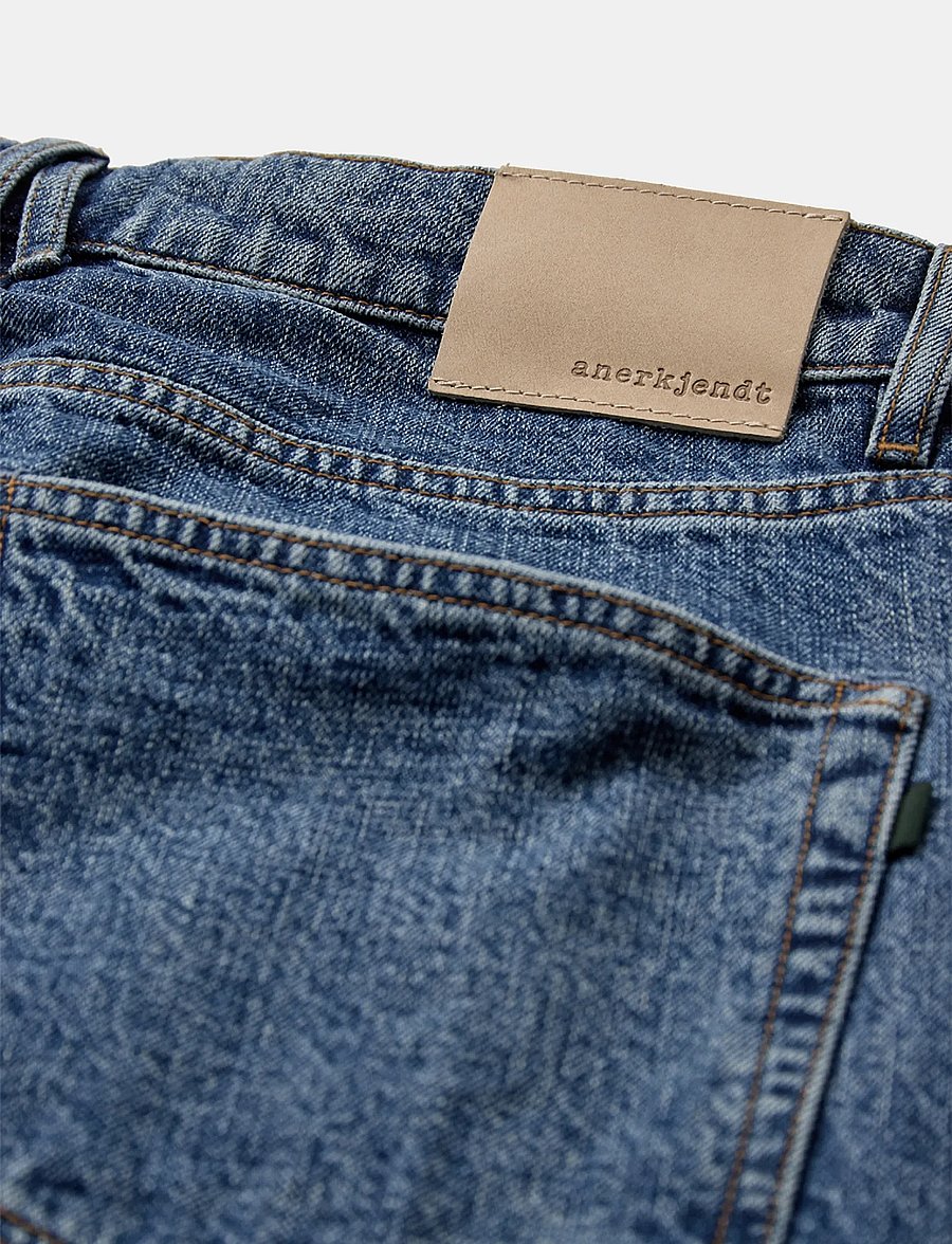 Anerkjendt - AKJUSTIN JEANS - 8007 CLASSIC BLUE - classic blue - 1