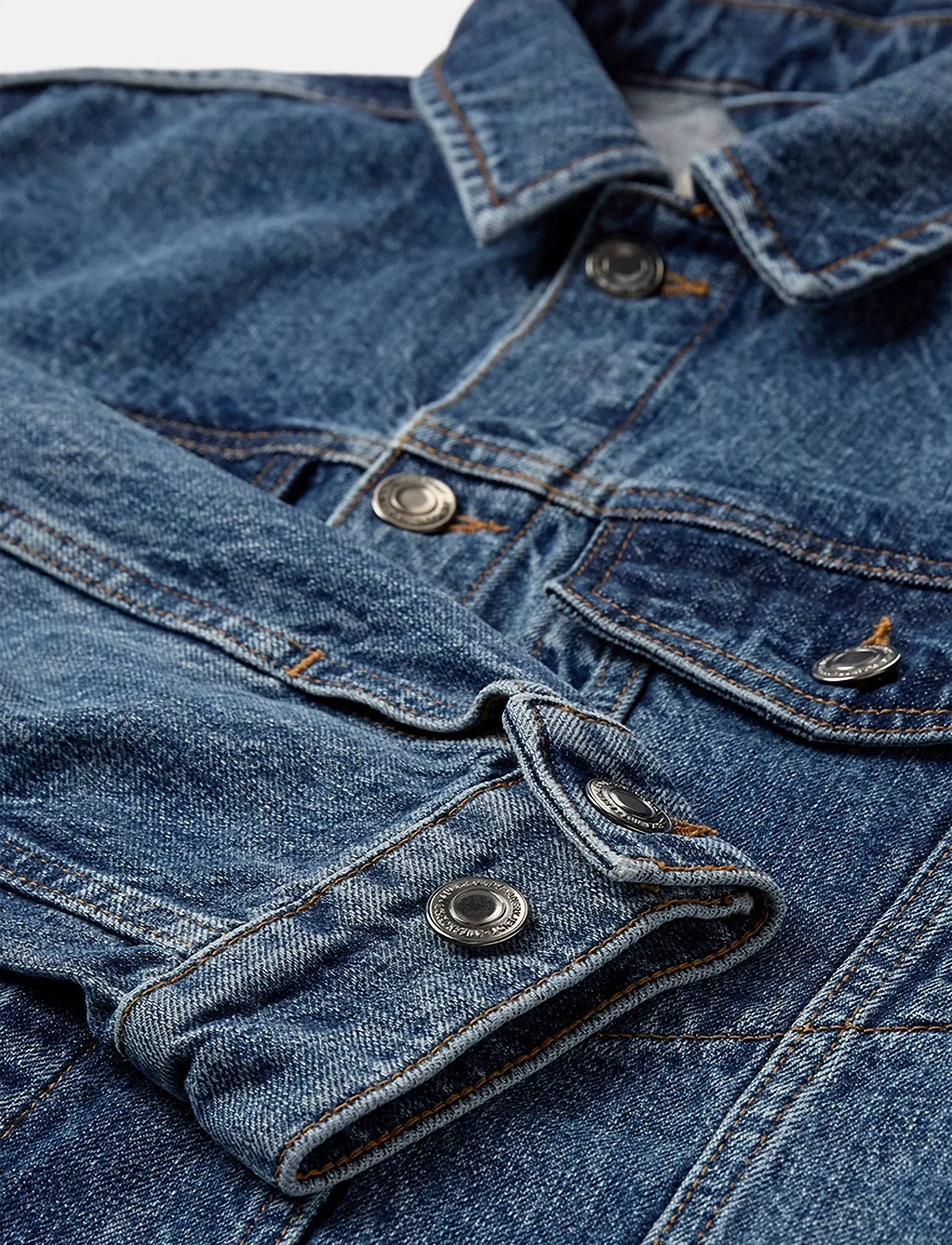 Anerkjendt - AKKARSTEN DENIM JACKET - 8007 C.B - ungefütterte denimjacken - classic blue - 2