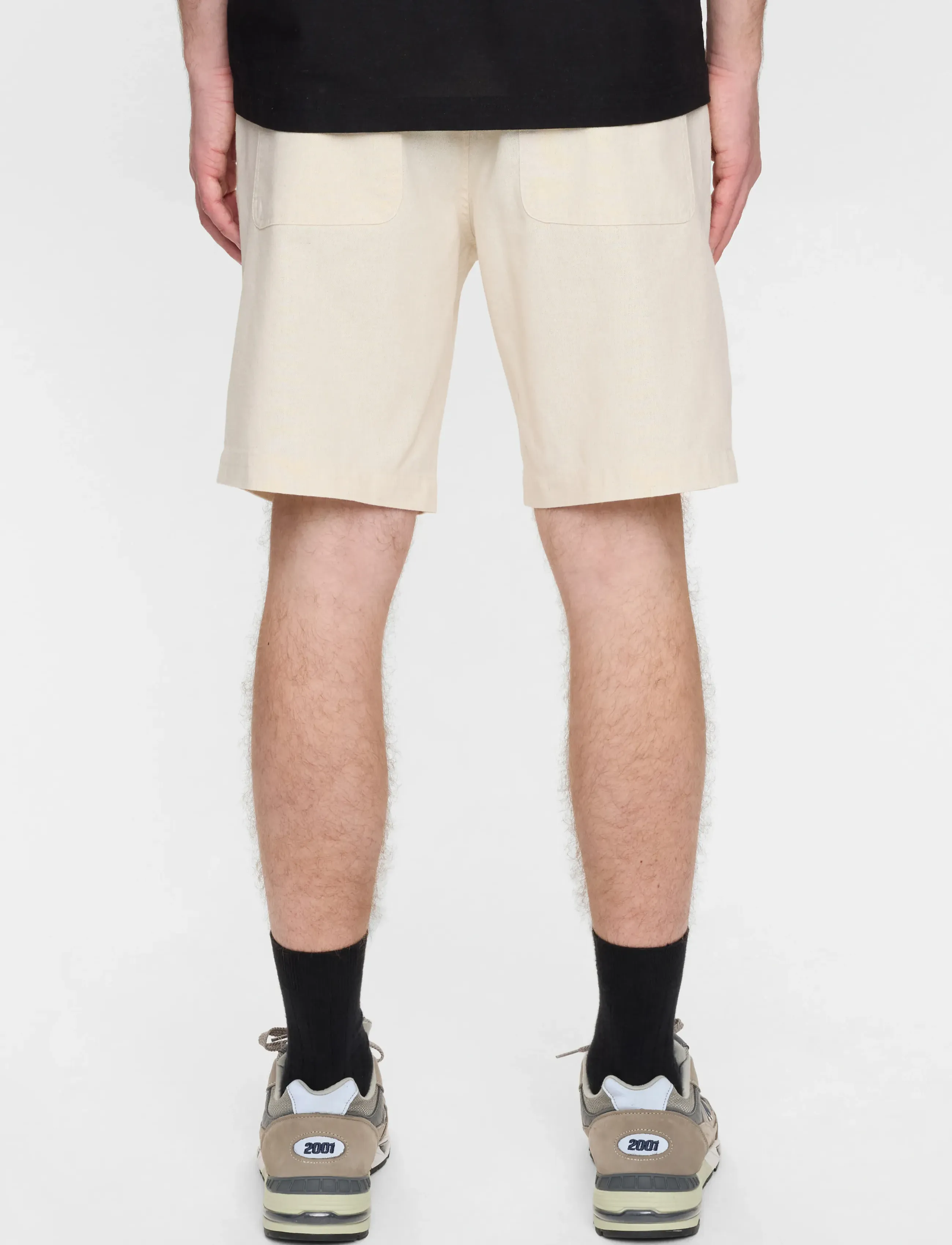 Anerkjendt Akjames Cot/Linen/Vis Ela Shorts herr – bild 5