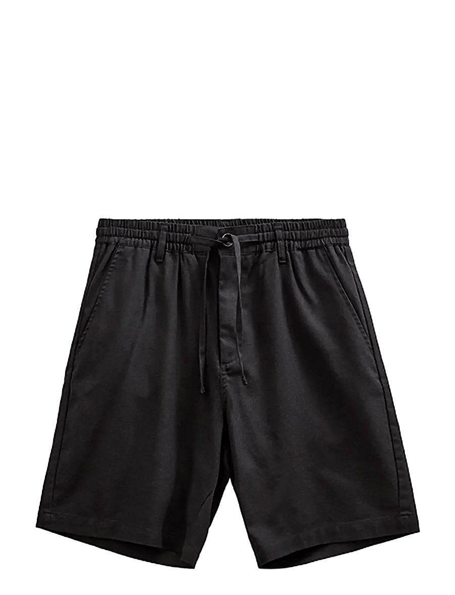 Anerkjendt - AKJAMES COT/LINEN/VIS ELA SHORTS - casual shorts - caviar - 0