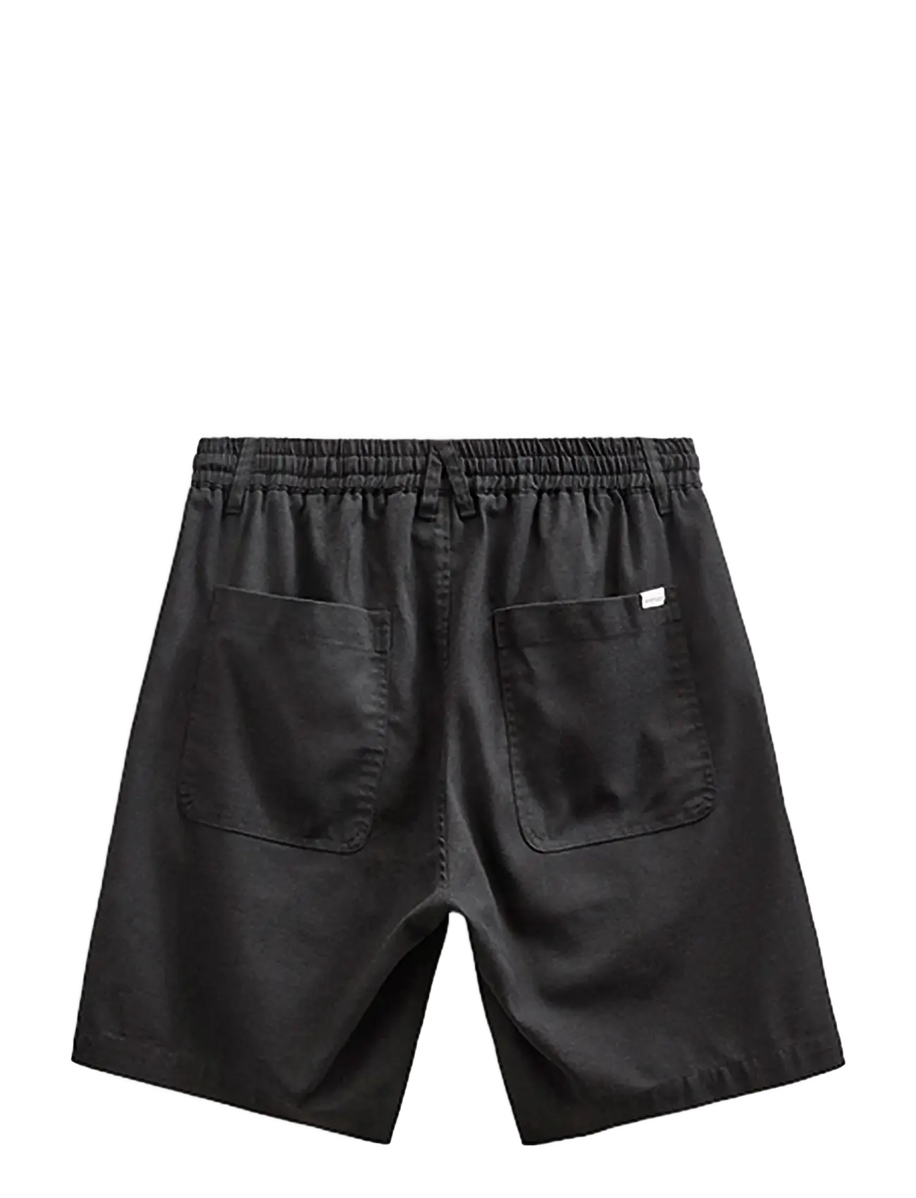 Anerkjendt - AKJAMES COT/LINEN/VIS ELA SHORTS - casual shorts - caviar - 1