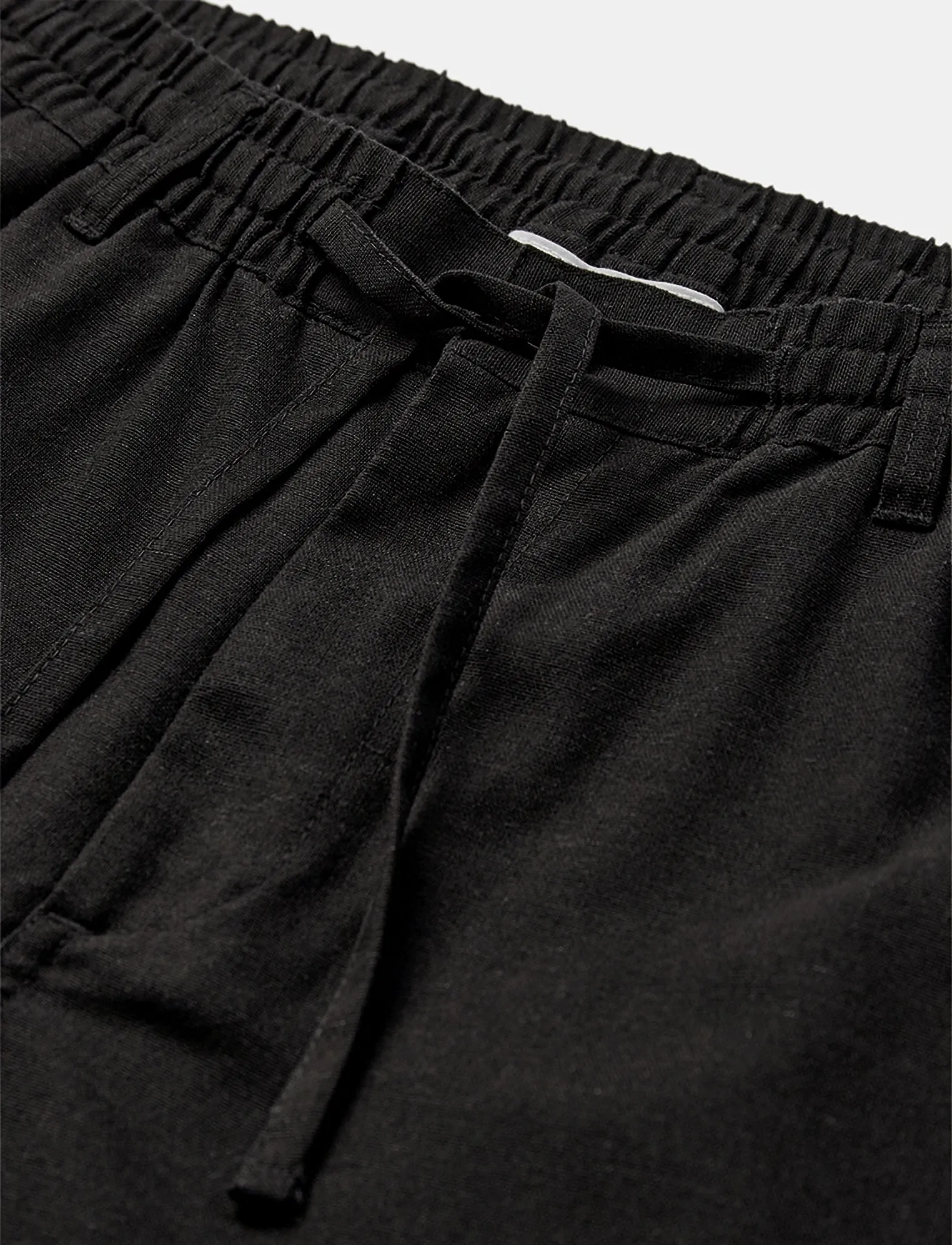 Anerkjendt - AKJAMES COT/LINEN/VIS ELA SHORTS - casual shorts - caviar - 2