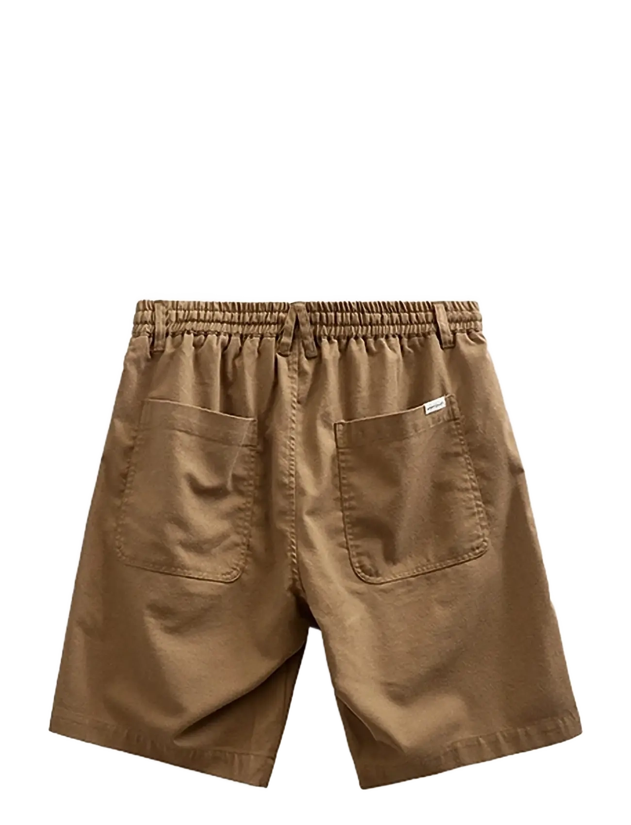 Anerkjendt - AKJAMES COT/LINEN/VIS ELA SHORTS - casual shorts - teak - 1