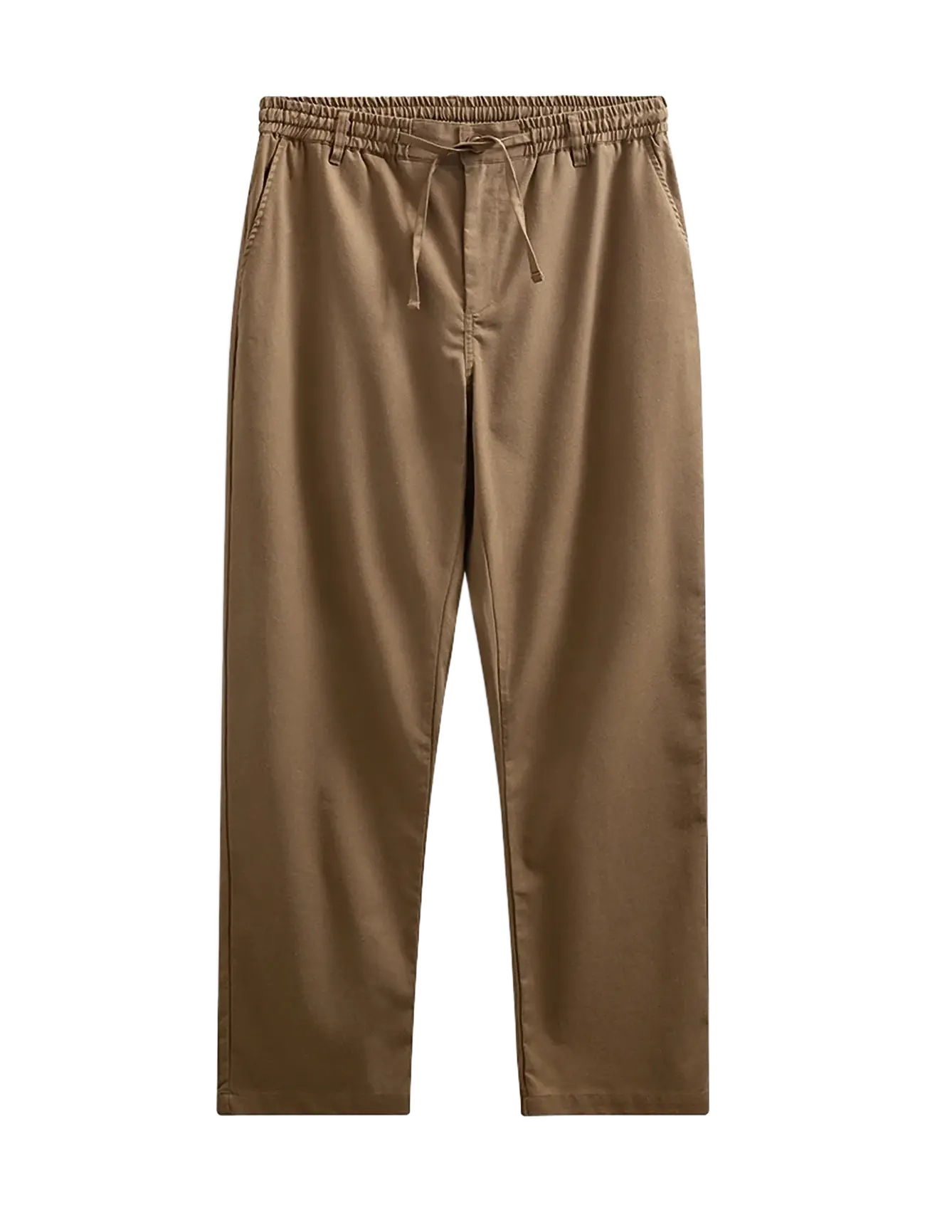 Anerkjendt AKJAN COT/LINEN/VIS ELA PANTS - Anerkjendt - TEAK / brown
