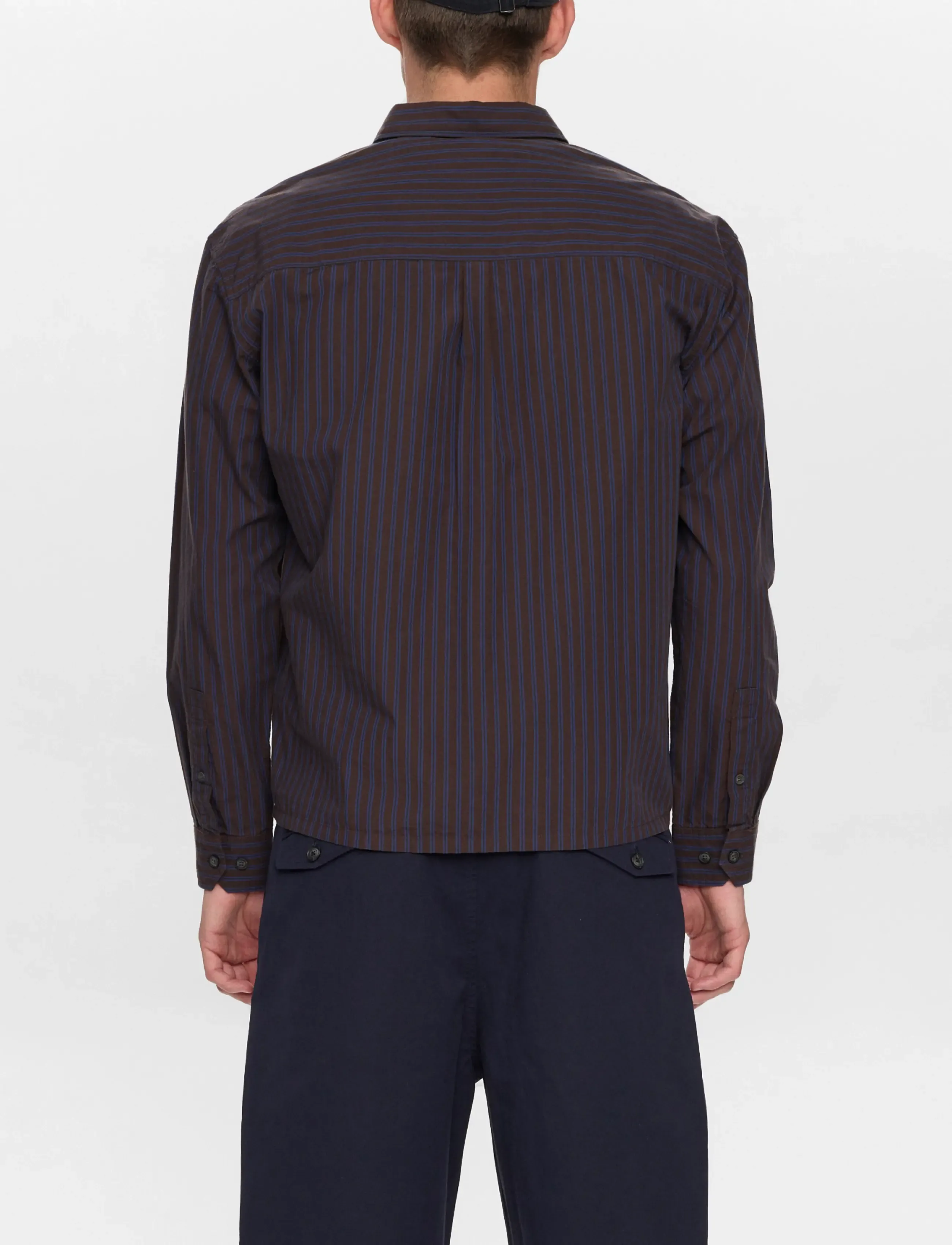 Anerkjendt - AKOTTO POPLIN STRIPE LS SHIRT - delicioso - 3