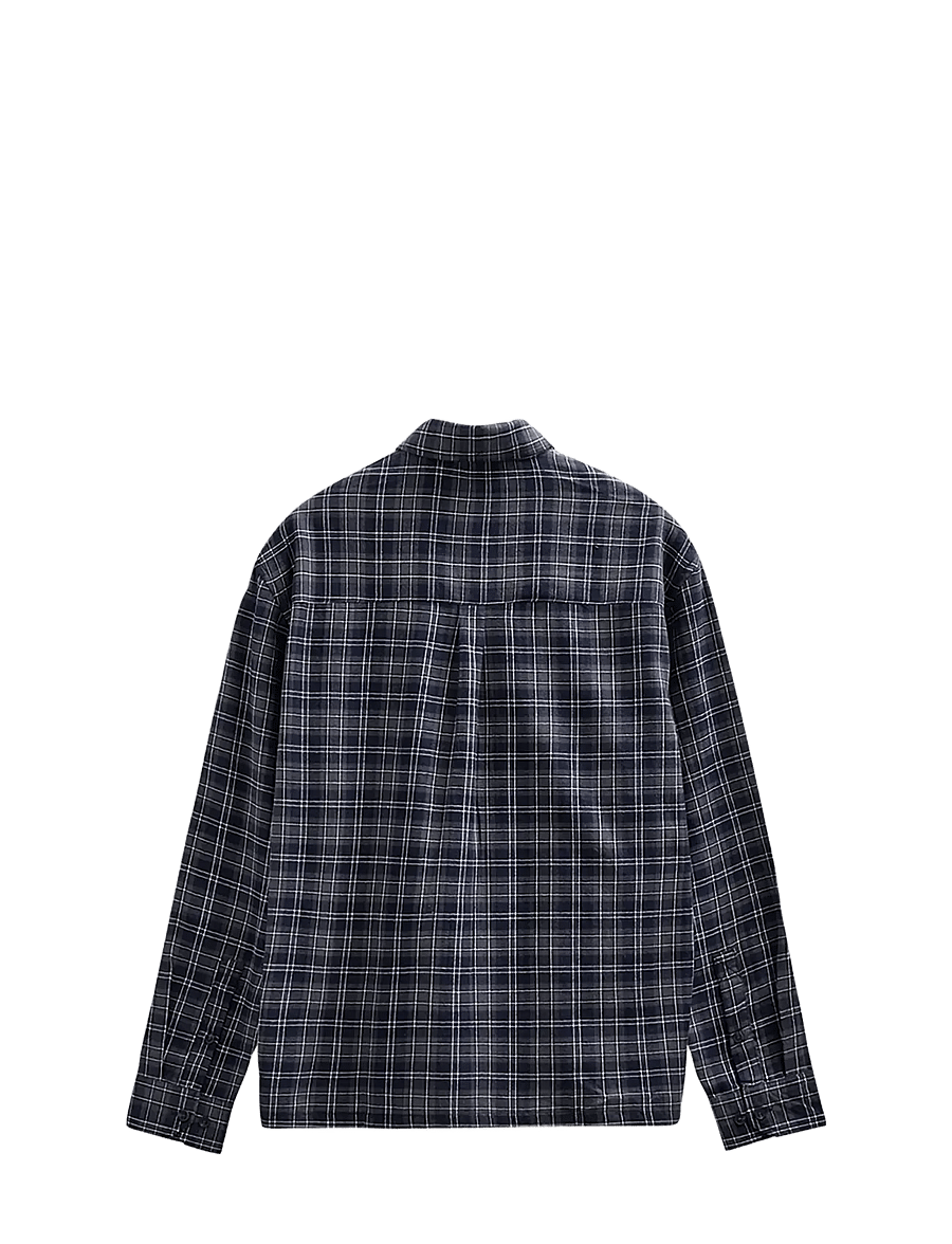 Anerkjendt - AKOTTO FLANNEL CHECK LS SHIRT - flanell-hemden - sky captain - 2