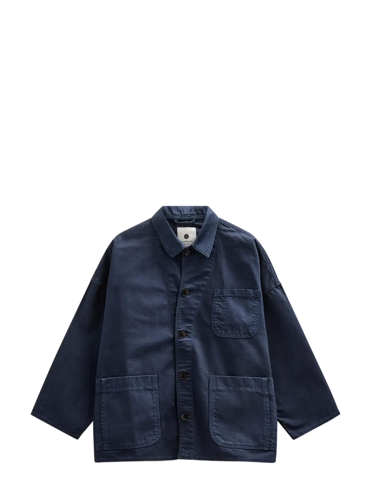 Anerkjendt - AKOWEN TWILL OVERSHIRT - sky captain - 1