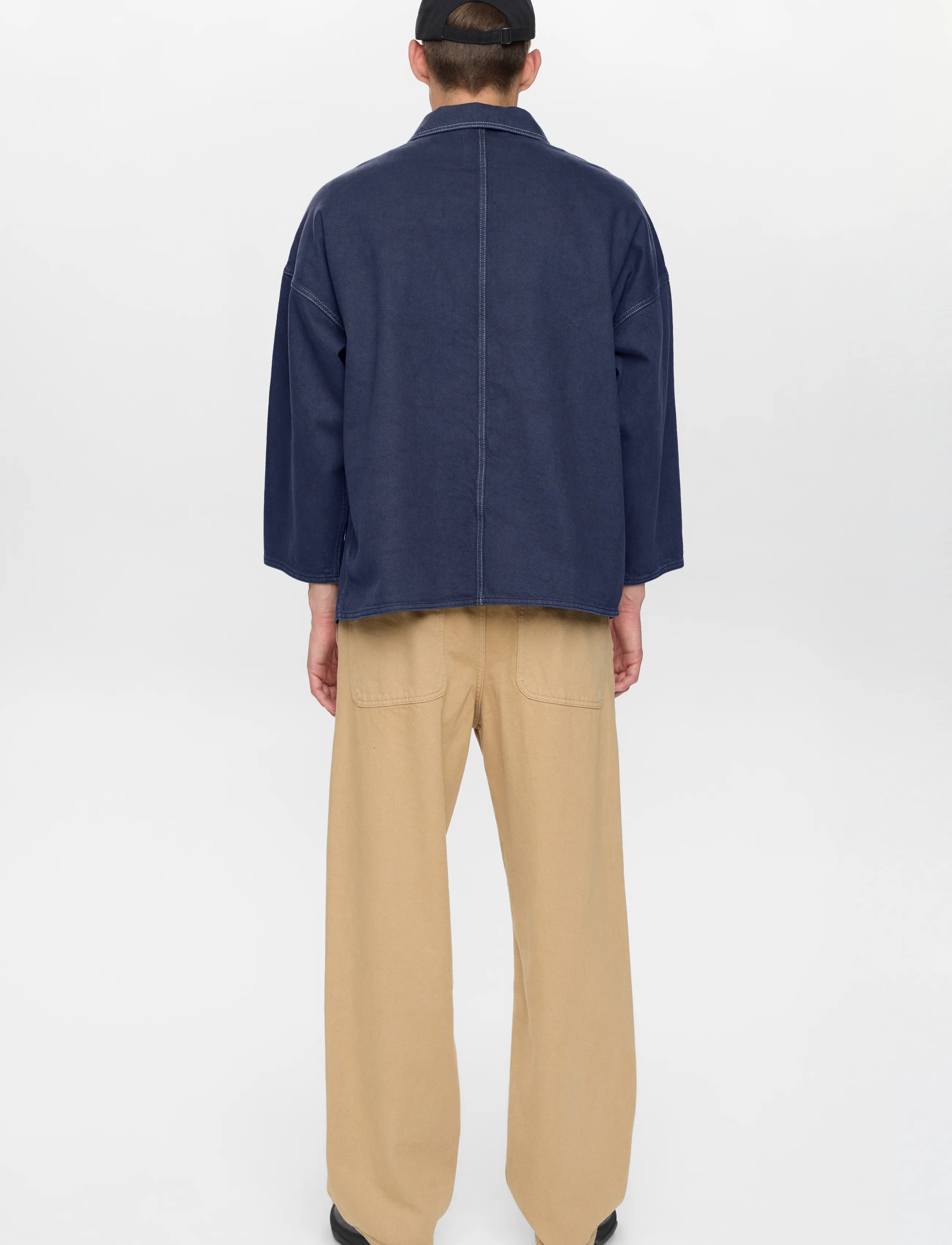 Anerkjendt - AKOWEN TWILL OVERSHIRT - sky captain - 3