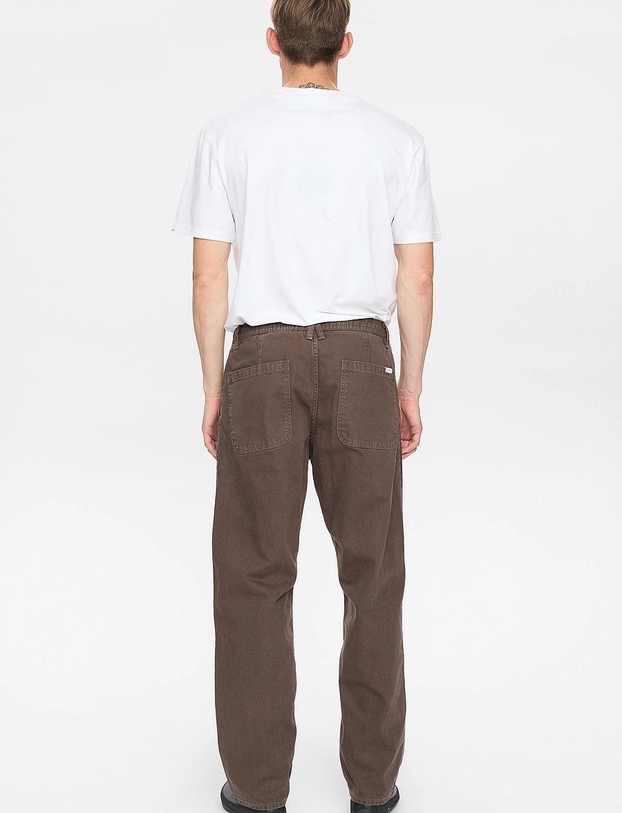 Anerkjendt - AKJONAS ELA TWILL PANTS - chino-püksid - delicioso - 3