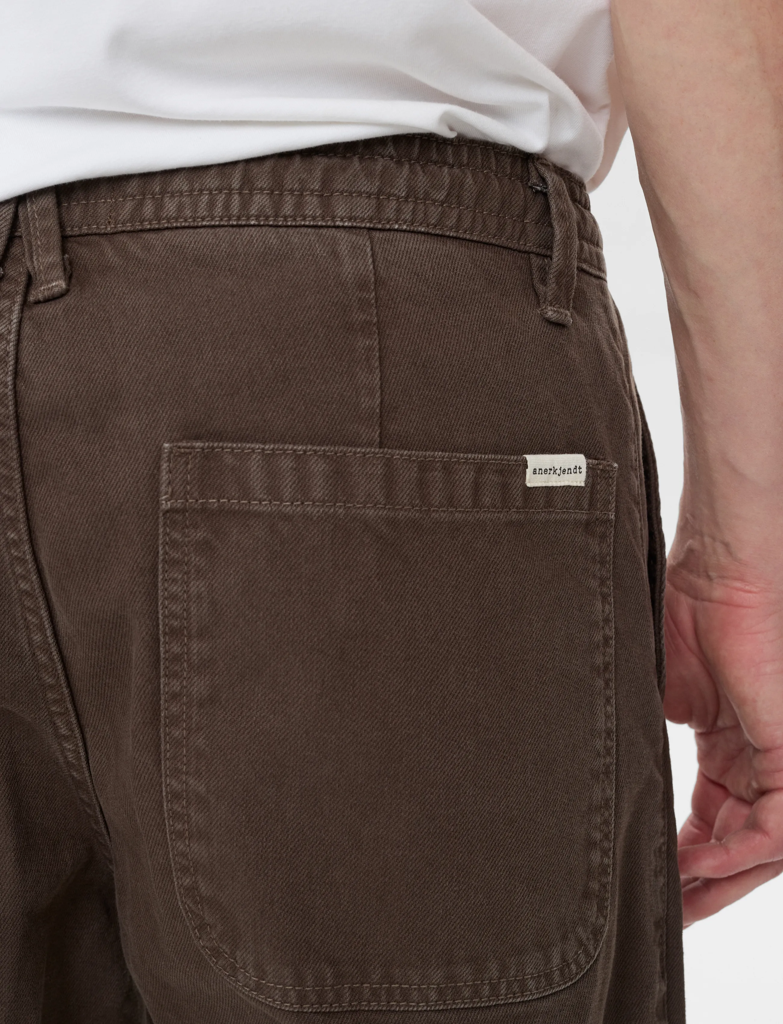 Anerkjendt - AKJONAS ELA TWILL PANTS - delicioso - 4