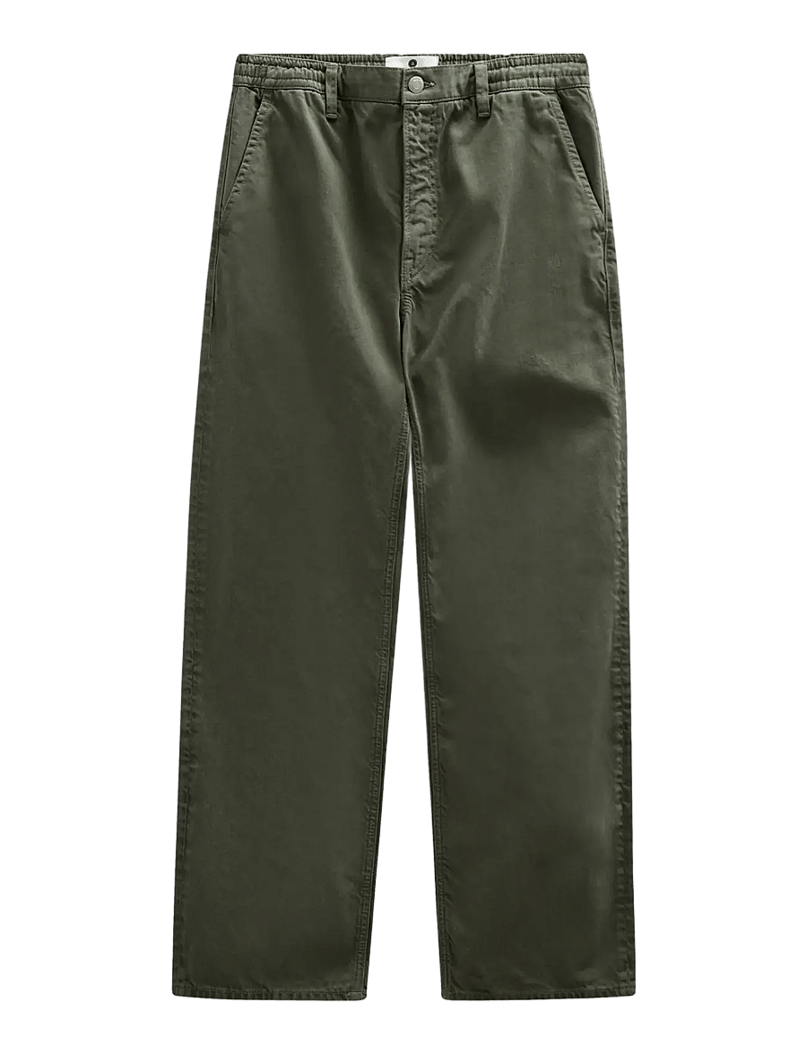 Anerkjendt - AKJONAS ELA TWILL PANTS - chino-püksid - forest night - 1