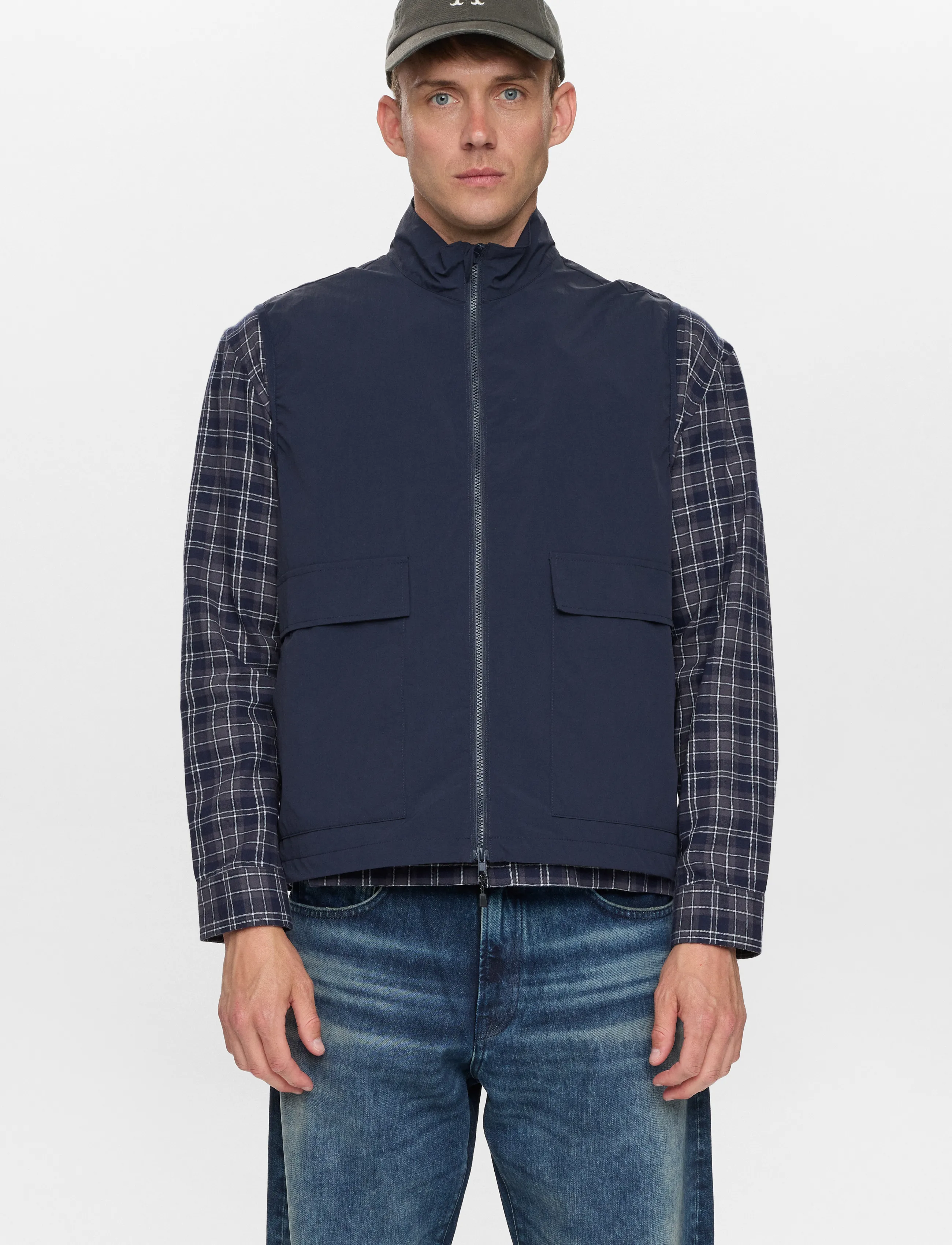 Anerkjendt - AKROBIN TEC GILET - sky captain - 3
