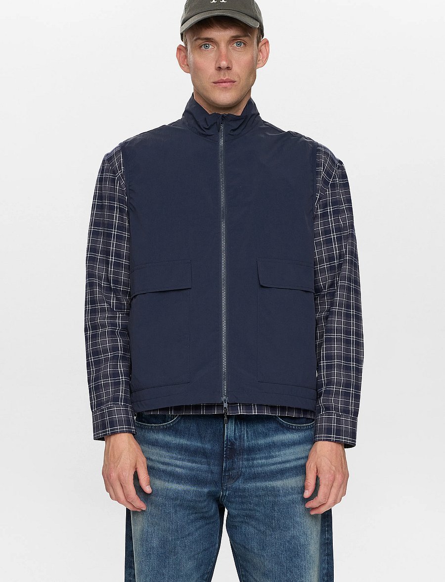 Anerkjendt - AKROBIN TEC GILET - westen - sky captain - 3