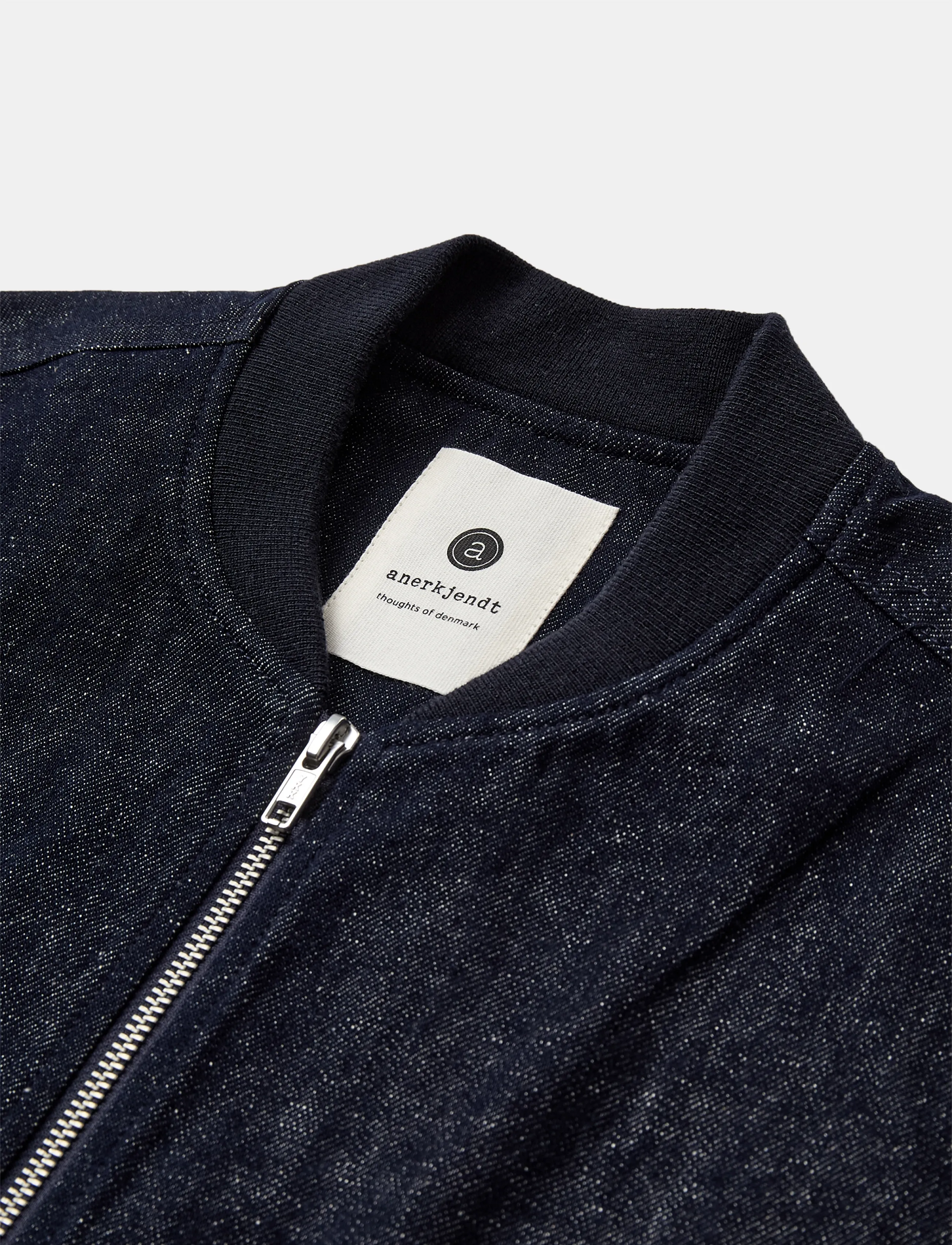 Anerkjendt - AKROBIN DENIM GILET - dark blue denim - 4