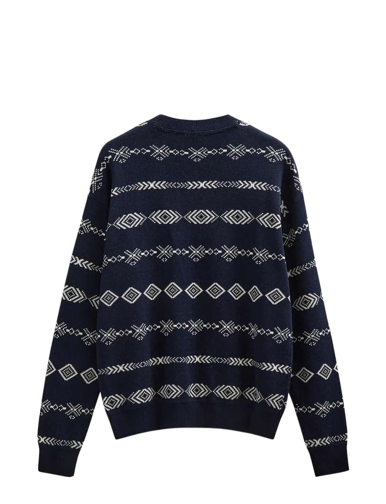Anerkjendt - AKSINUS JACQ COT/SILK KNIT - sky captain - 2