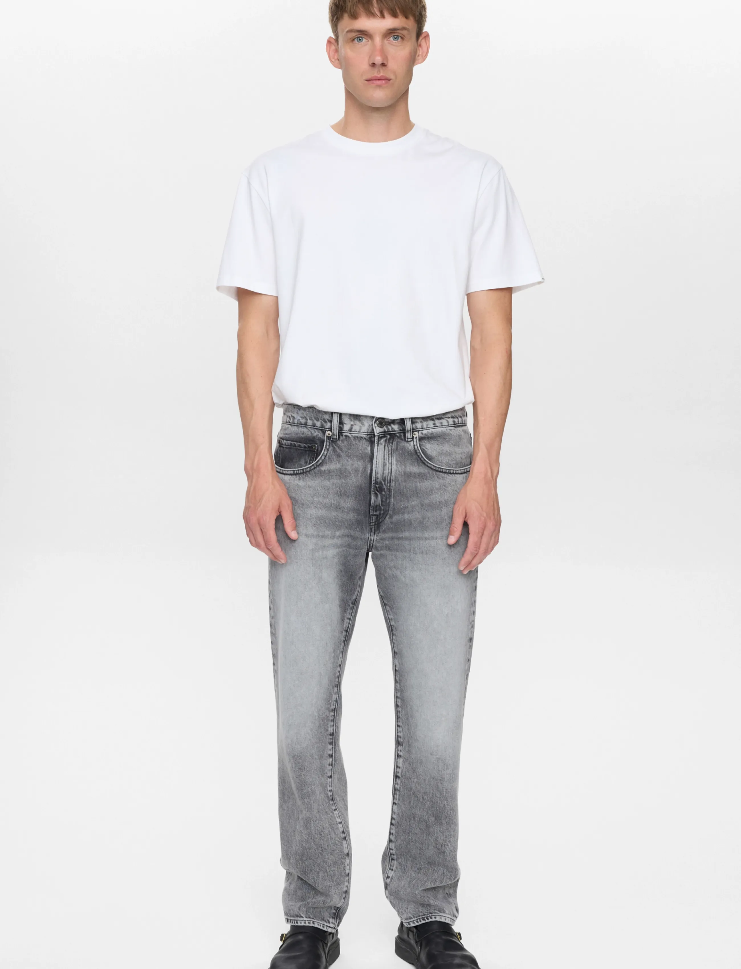 Anerkjendt AKJUSTIN JEANS - Dänische Marken - WASHED GREY / grey