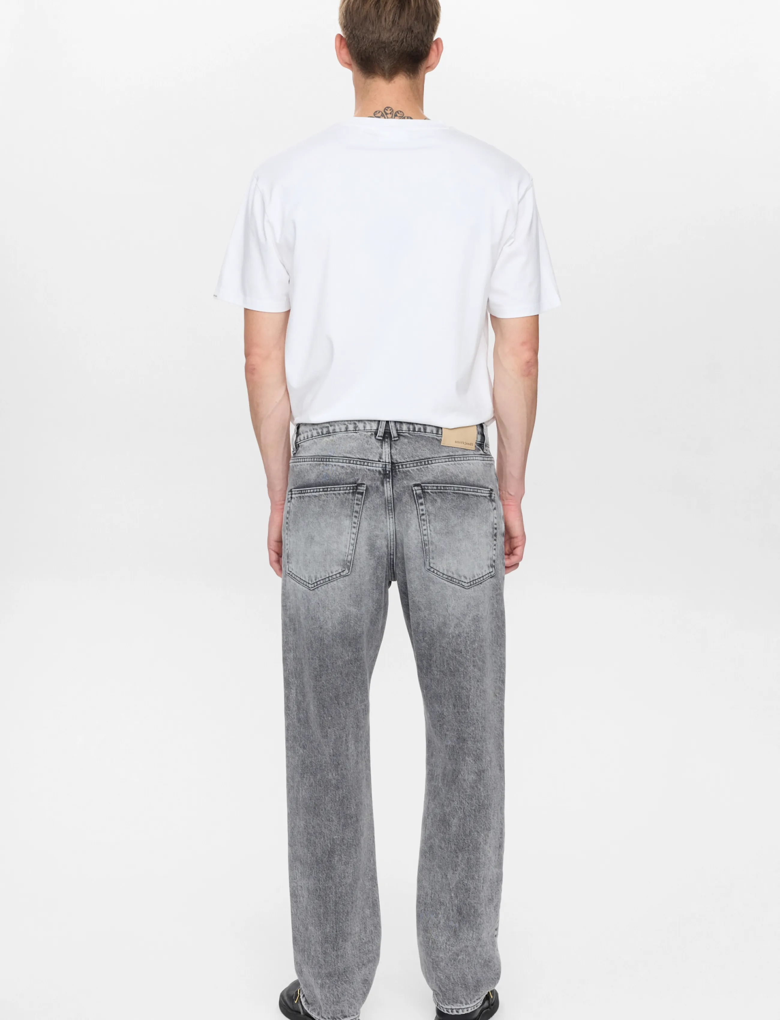 Anerkjendt - AKJUSTIN JEANS - regular jeans - washed grey - 3