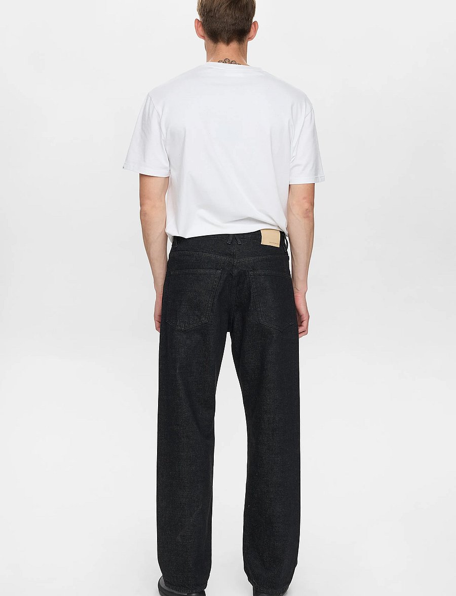 Anerkjendt - AKJONAS SELVEDGE JEANS - klassikalised teksad - black - 3