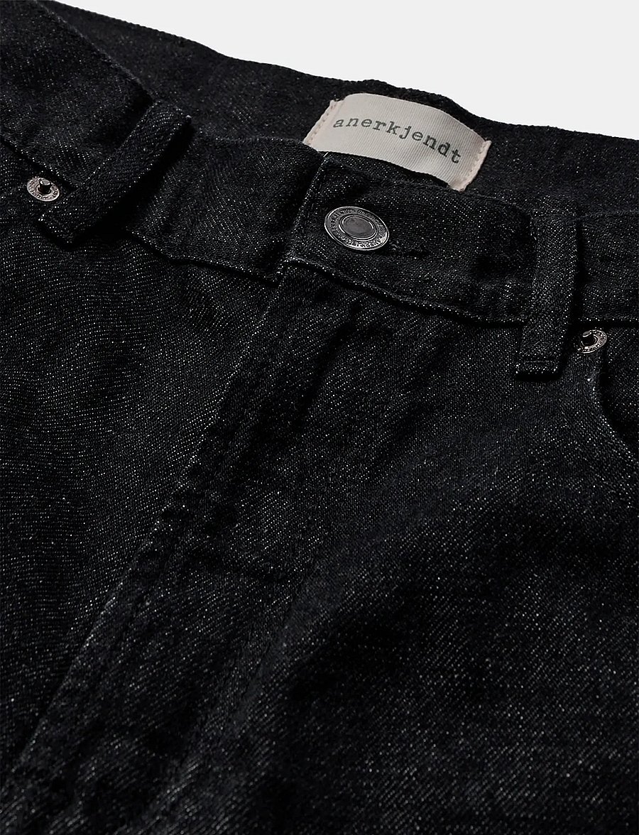 Anerkjendt - AKJONAS SELVEDGE JEANS - regular jeans - black - 2