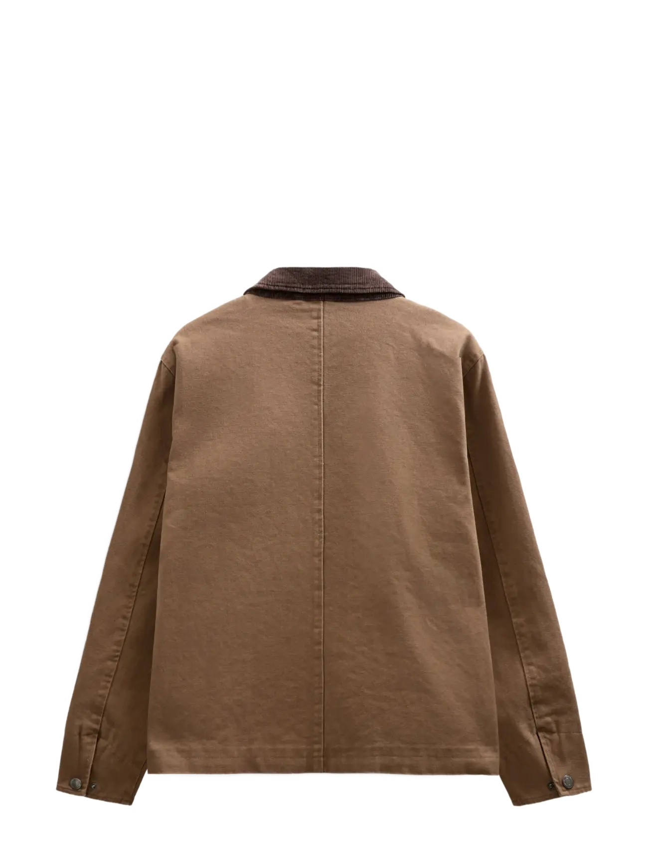 Anerkjendt - AKBASTIAN CANVAS WASHED JACKET - höstjackor - ermine - 2